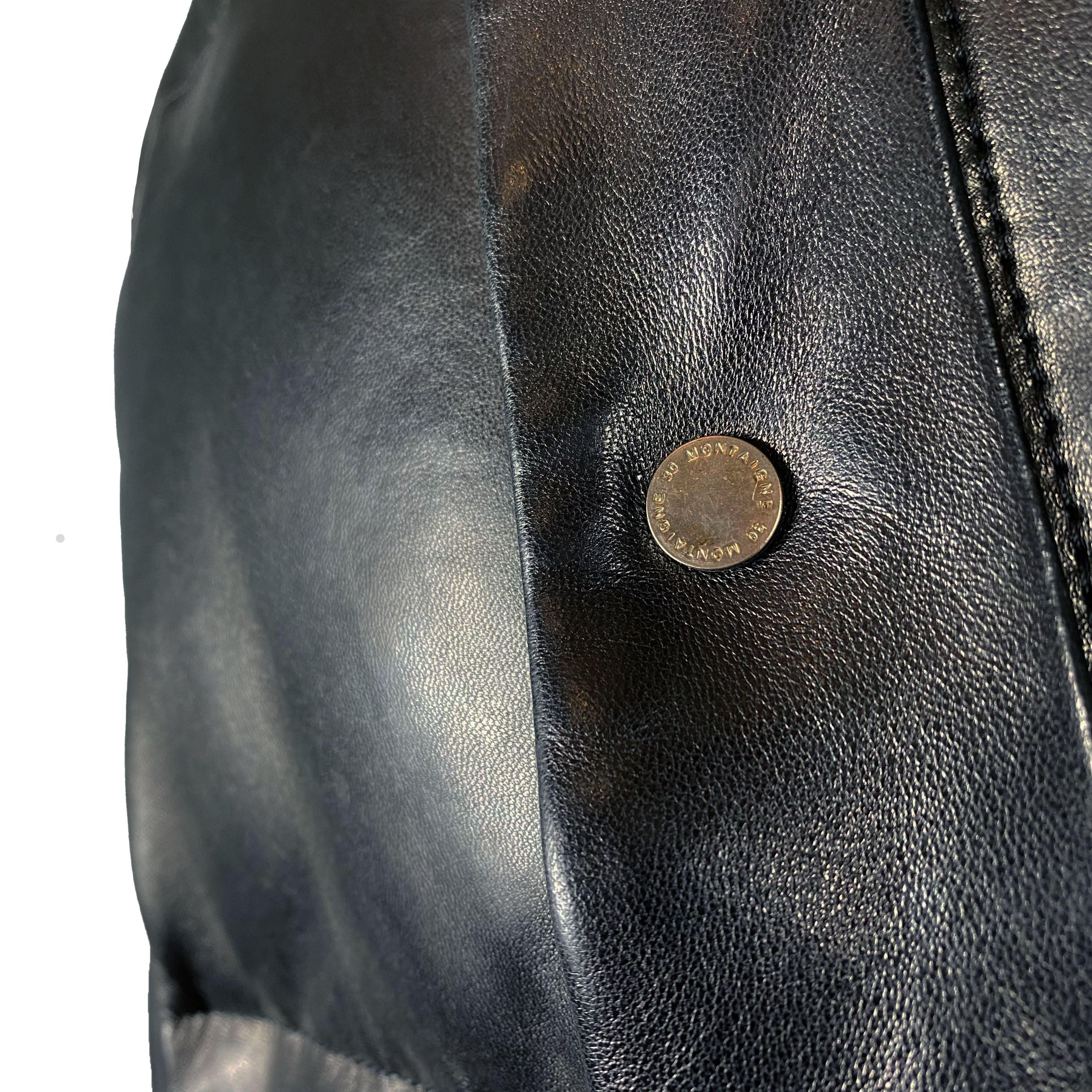 Doudoune en cuir Christian Dior