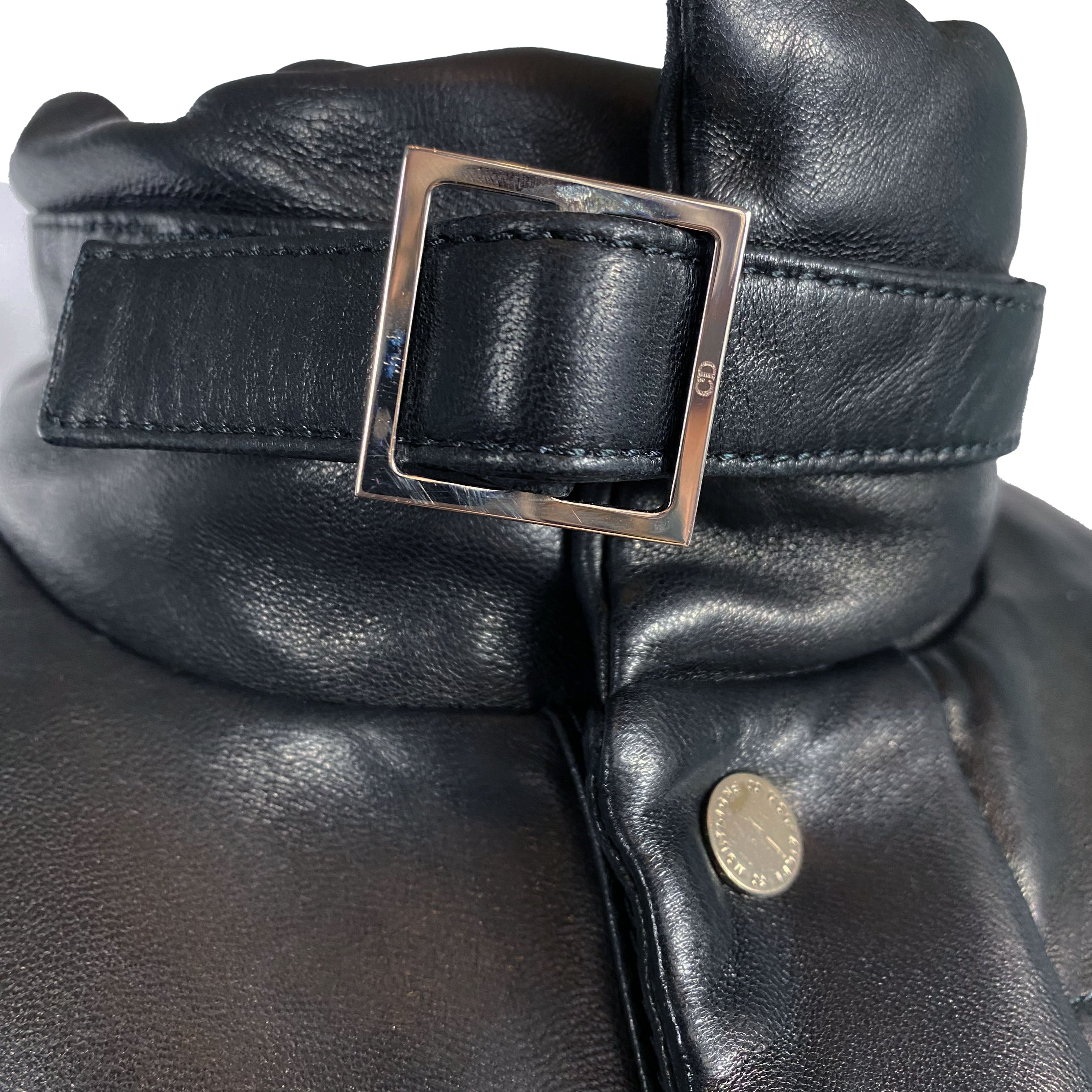 Doudoune en cuir Christian Dior