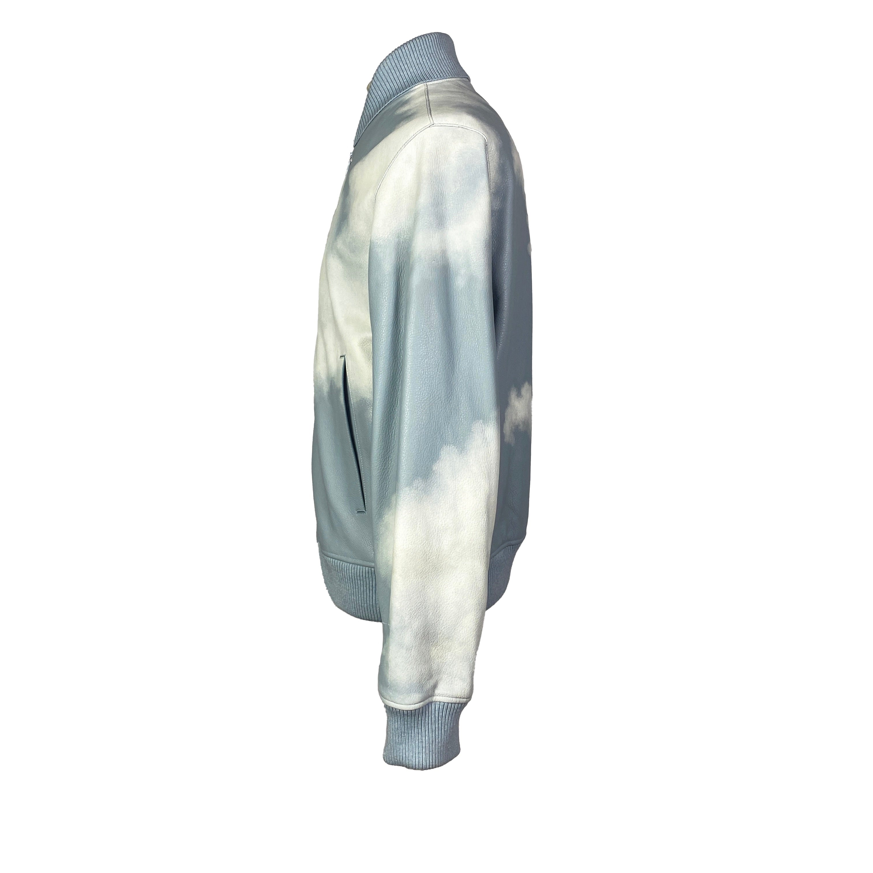 Louis Vuitton Cloud leather bomber