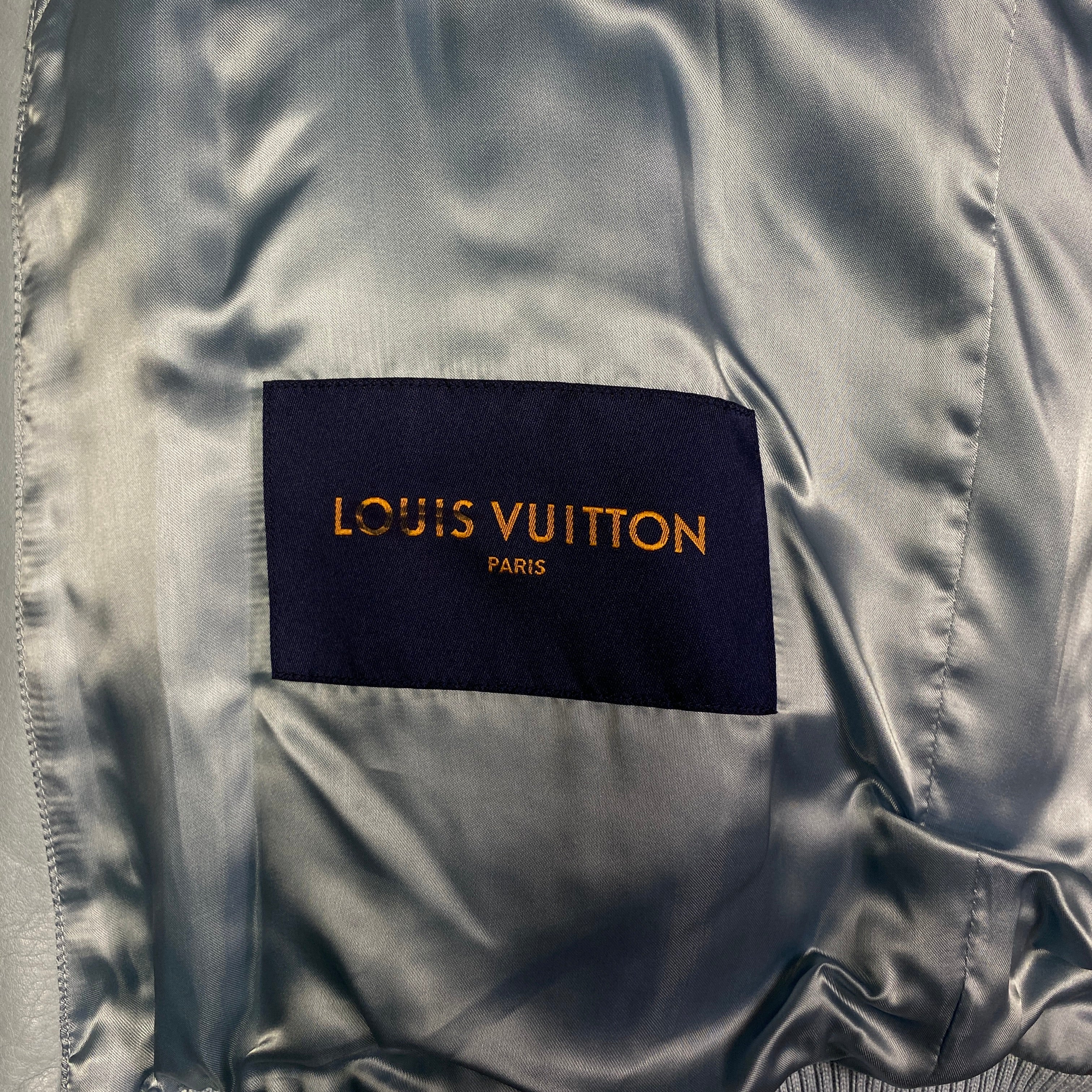Louis Vuitton Cloud leather bomber