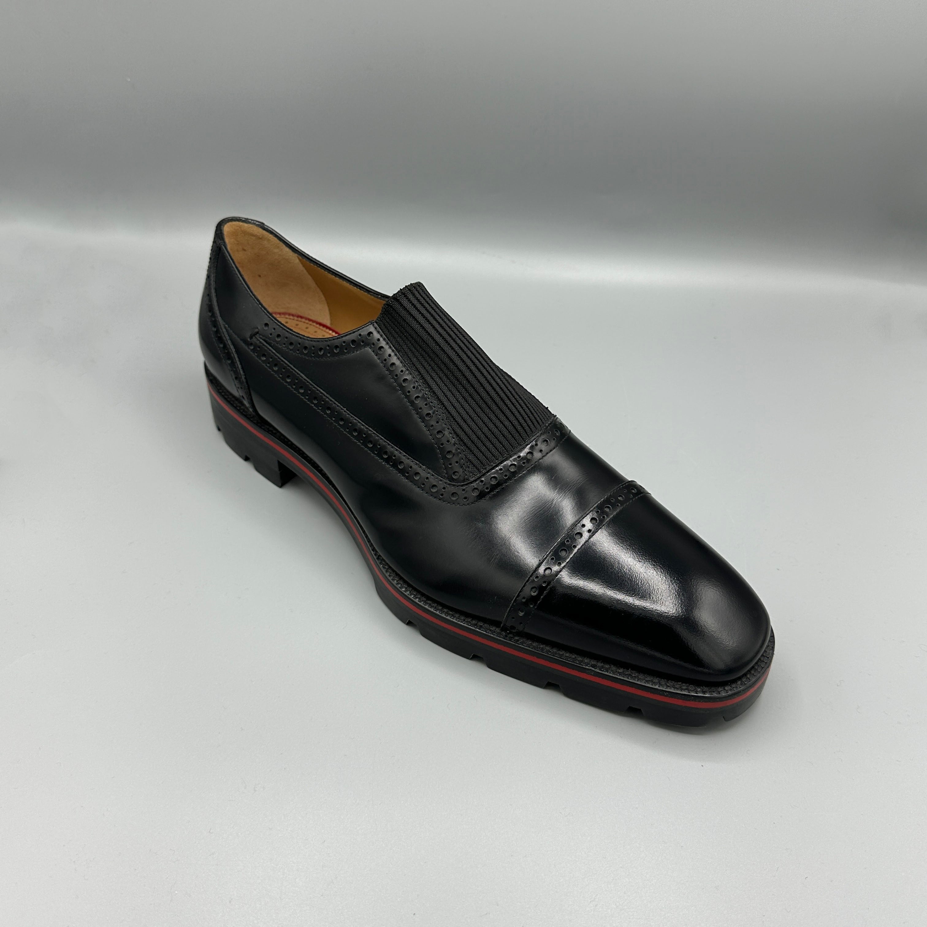 Mocassins noirs Christian Louboutin