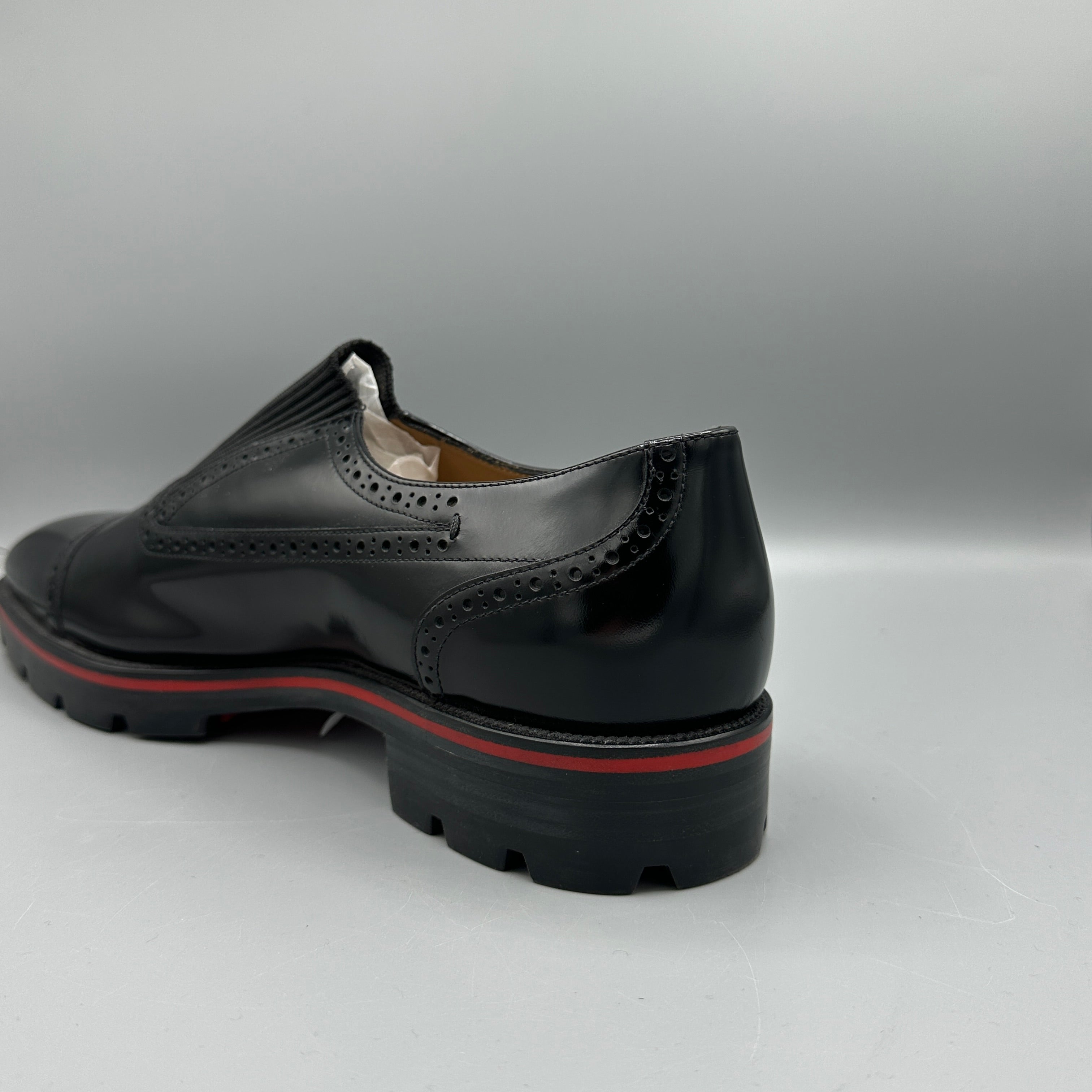 Mocassins noirs Christian Louboutin