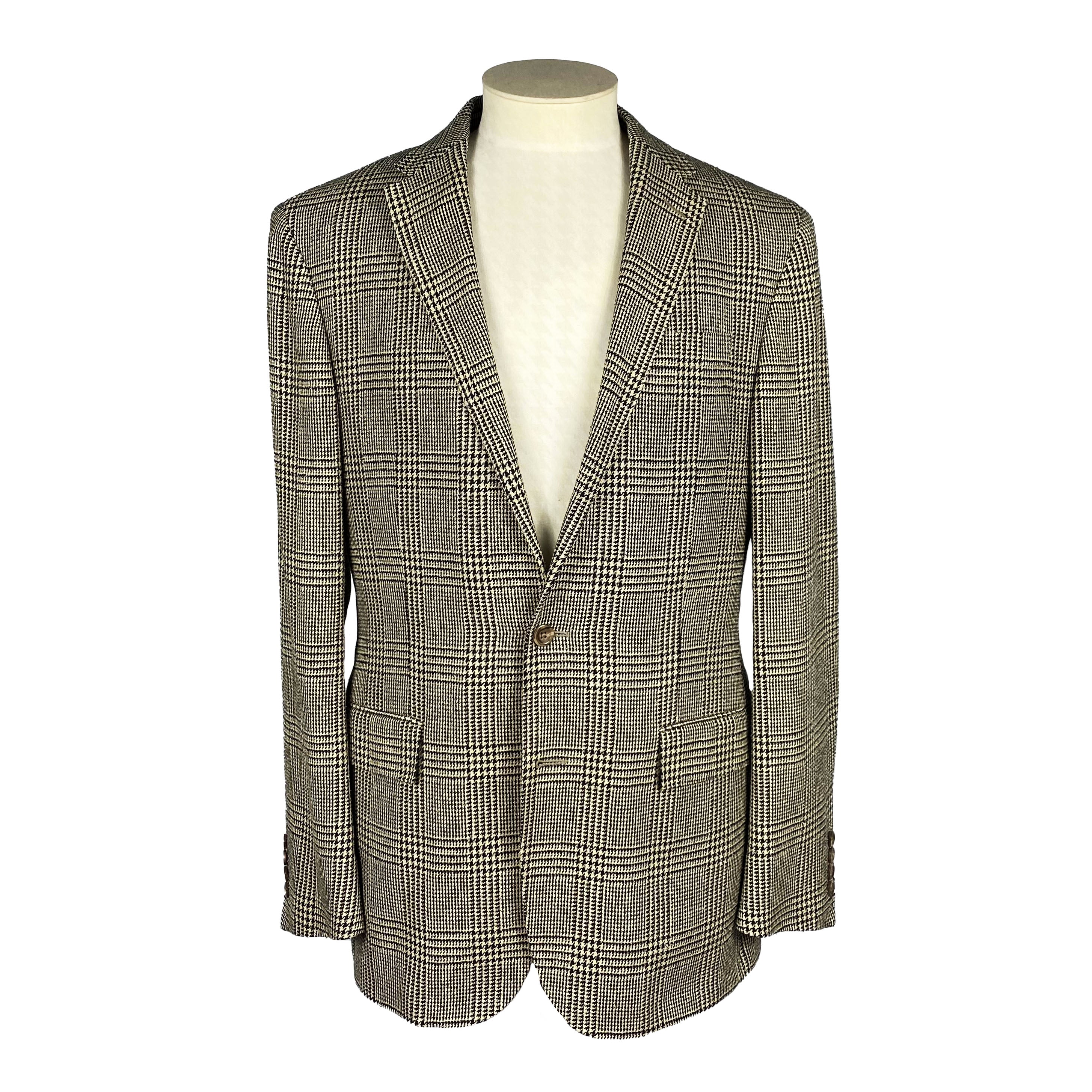 Veste Prince de Galles en soie Polo Ralph Lauren