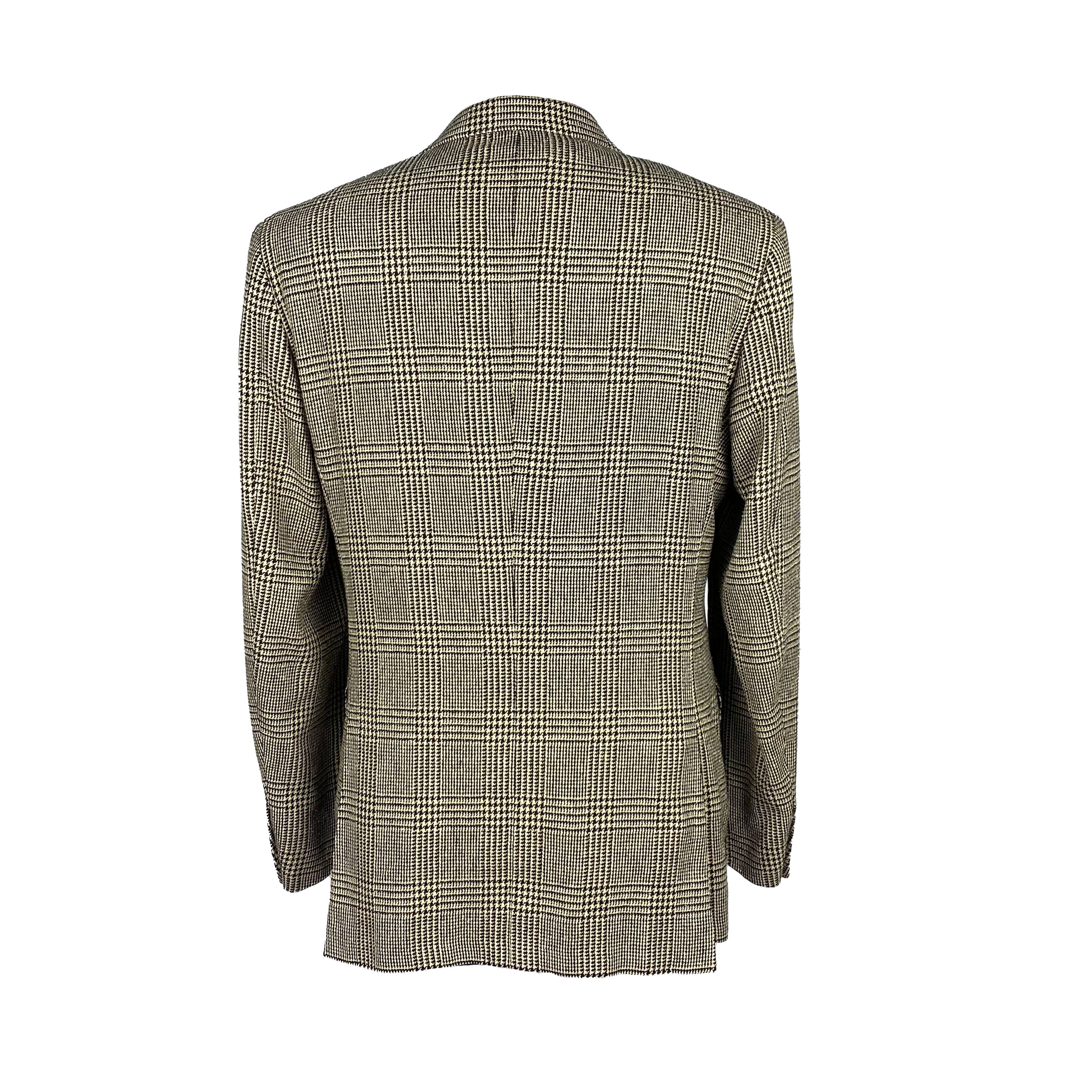 Veste Prince de Galles en soie Polo Ralph Lauren