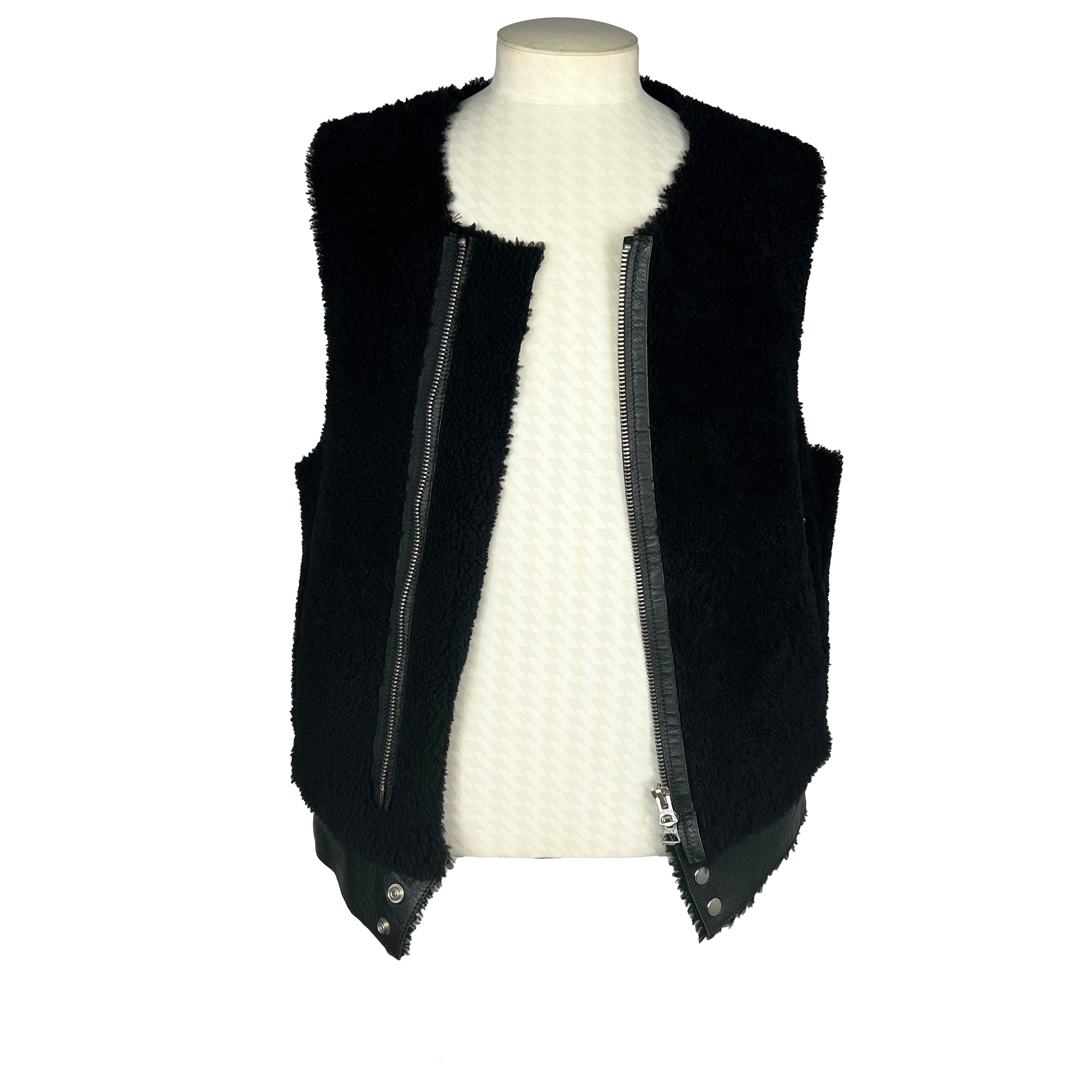 Gilet sans manche mouton retourné Acne Studios