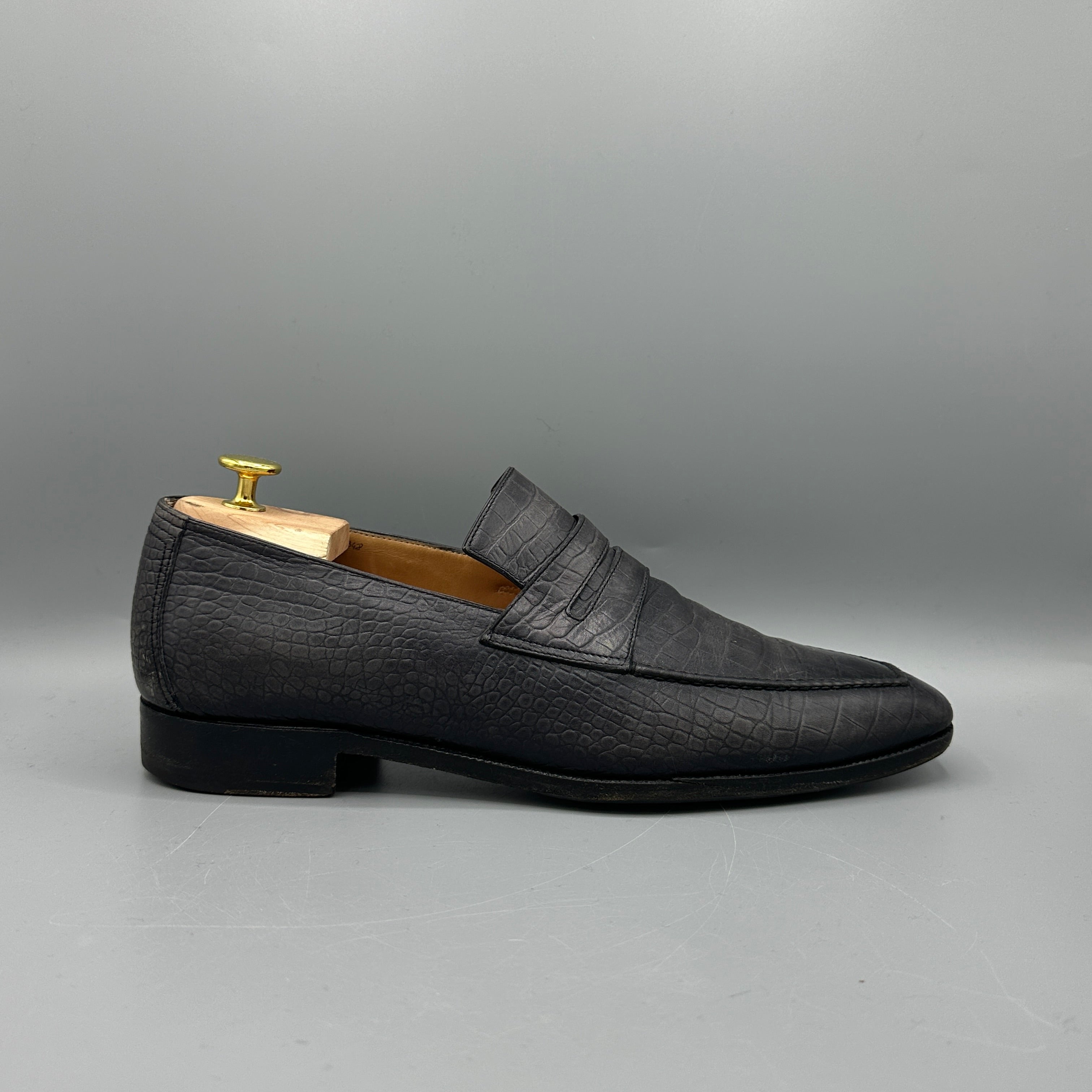 Mocassins gris Berluti