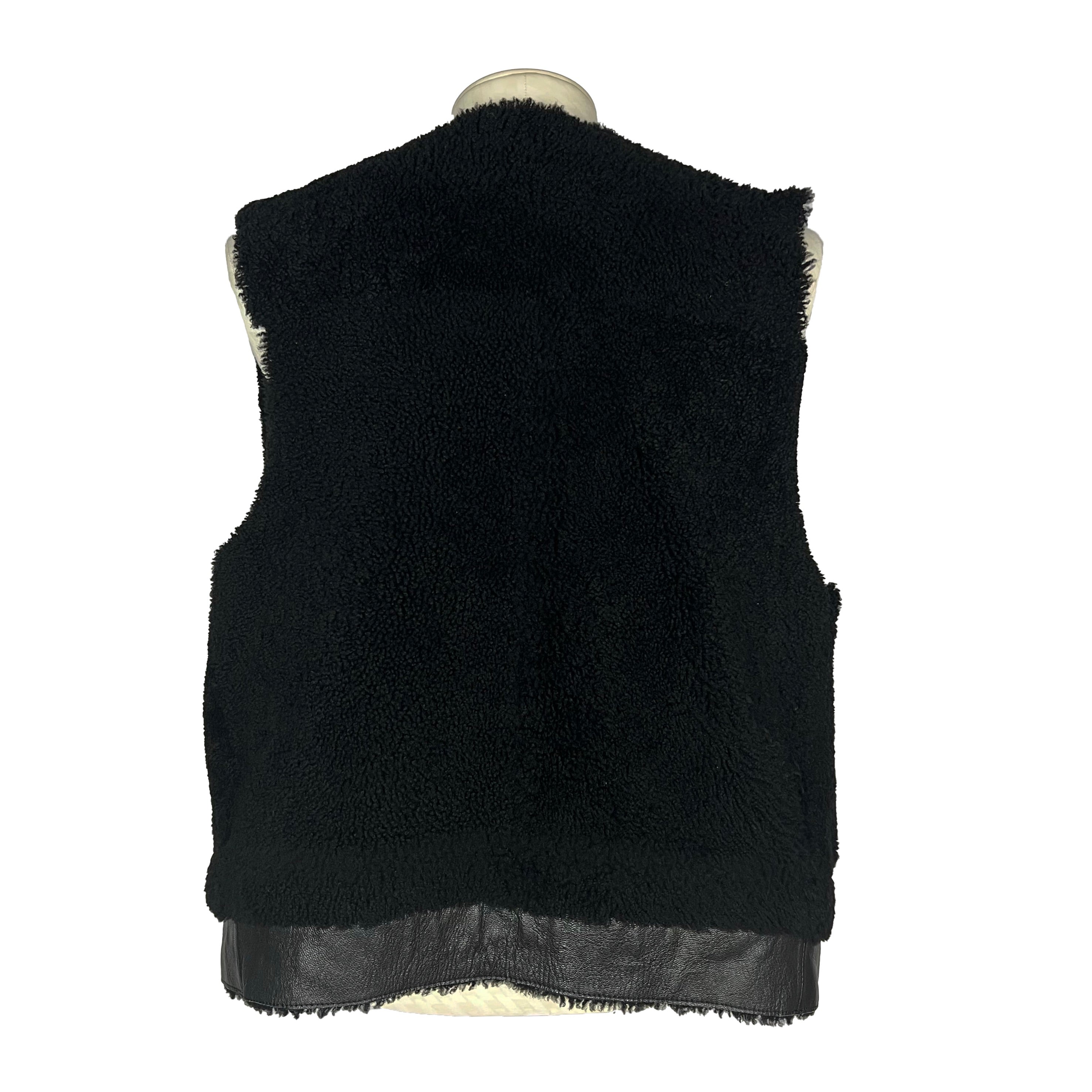 Gilet sans manche mouton retourné Acne Studios