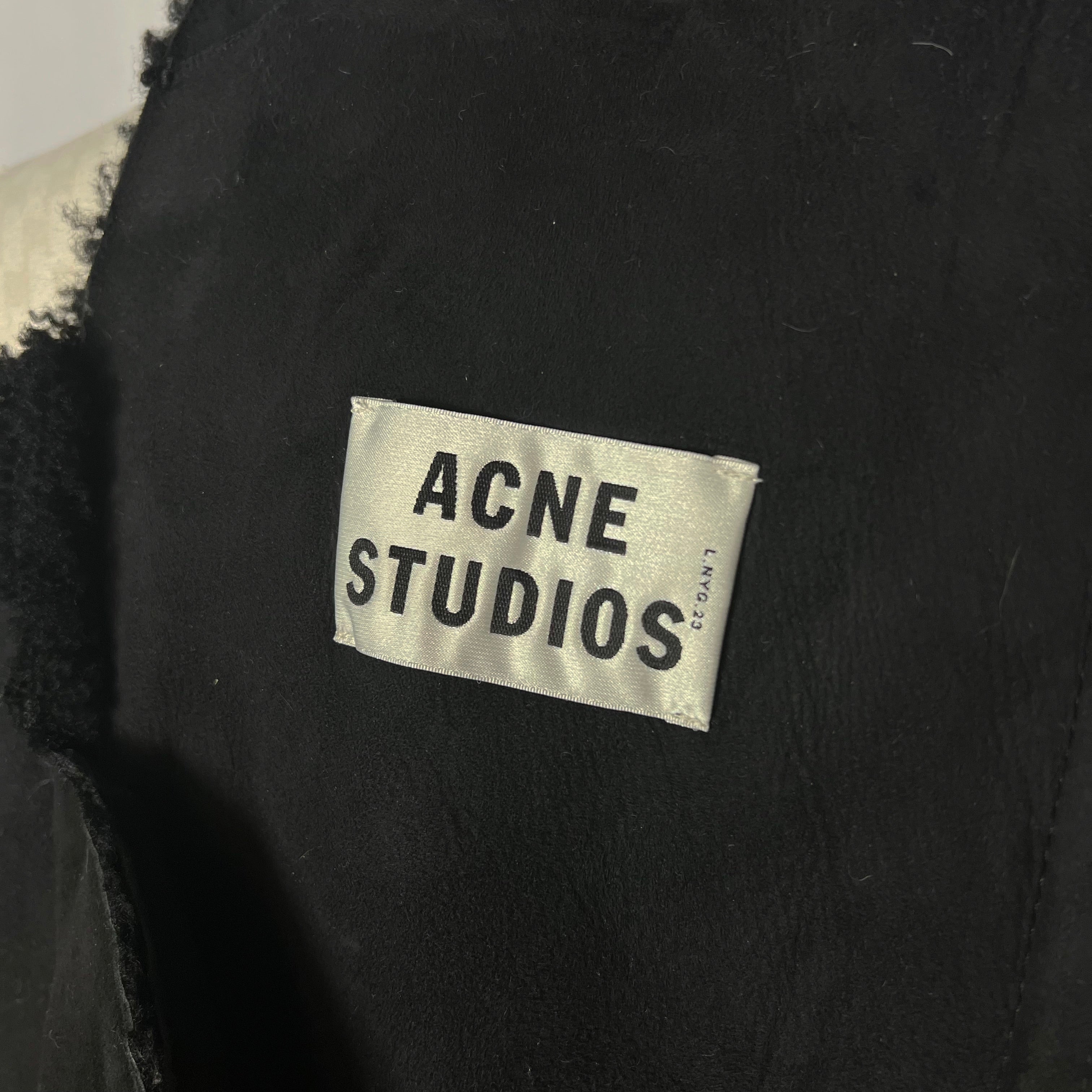Gilet sans manche mouton retourné Acne Studios