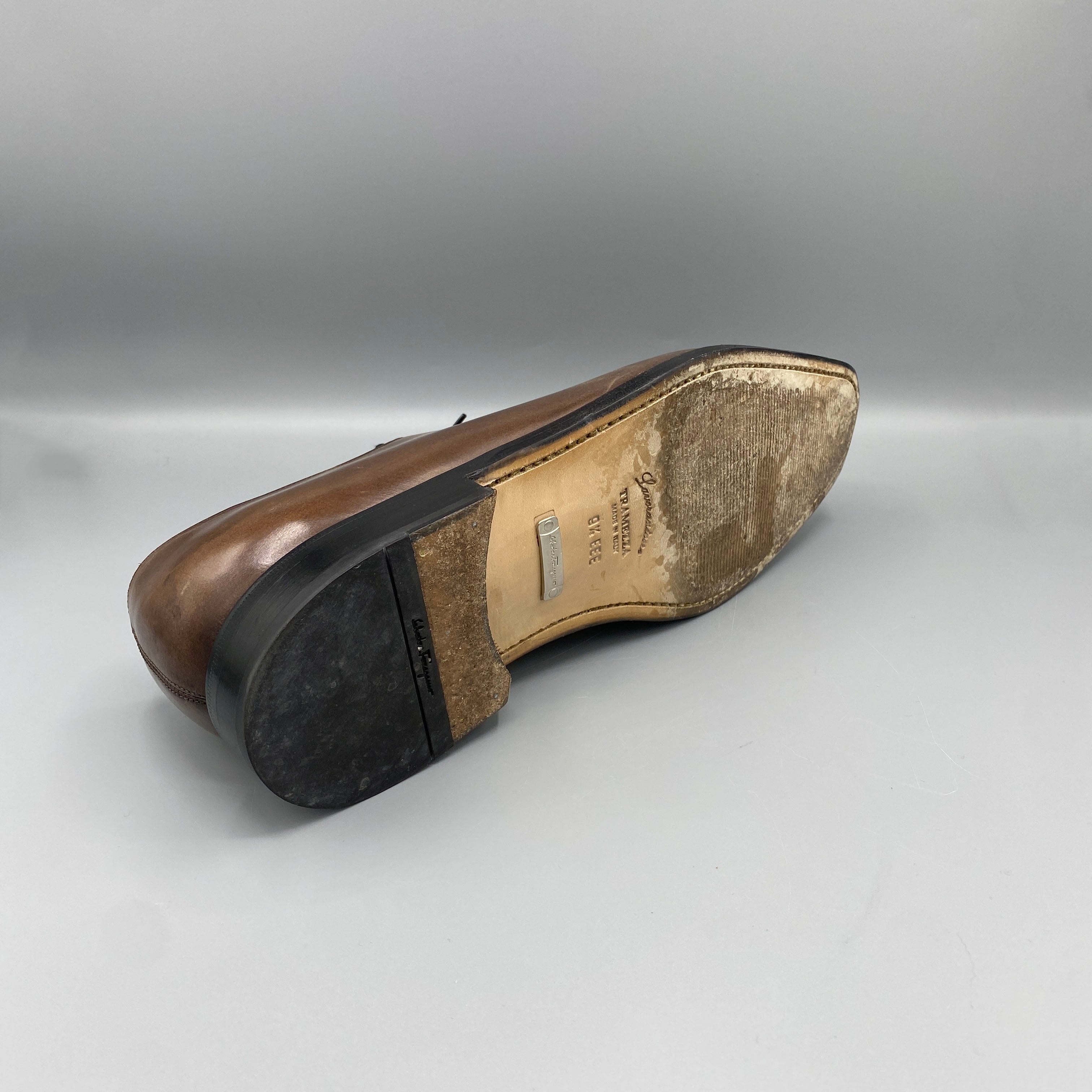 Richelieu Ferragamo marron