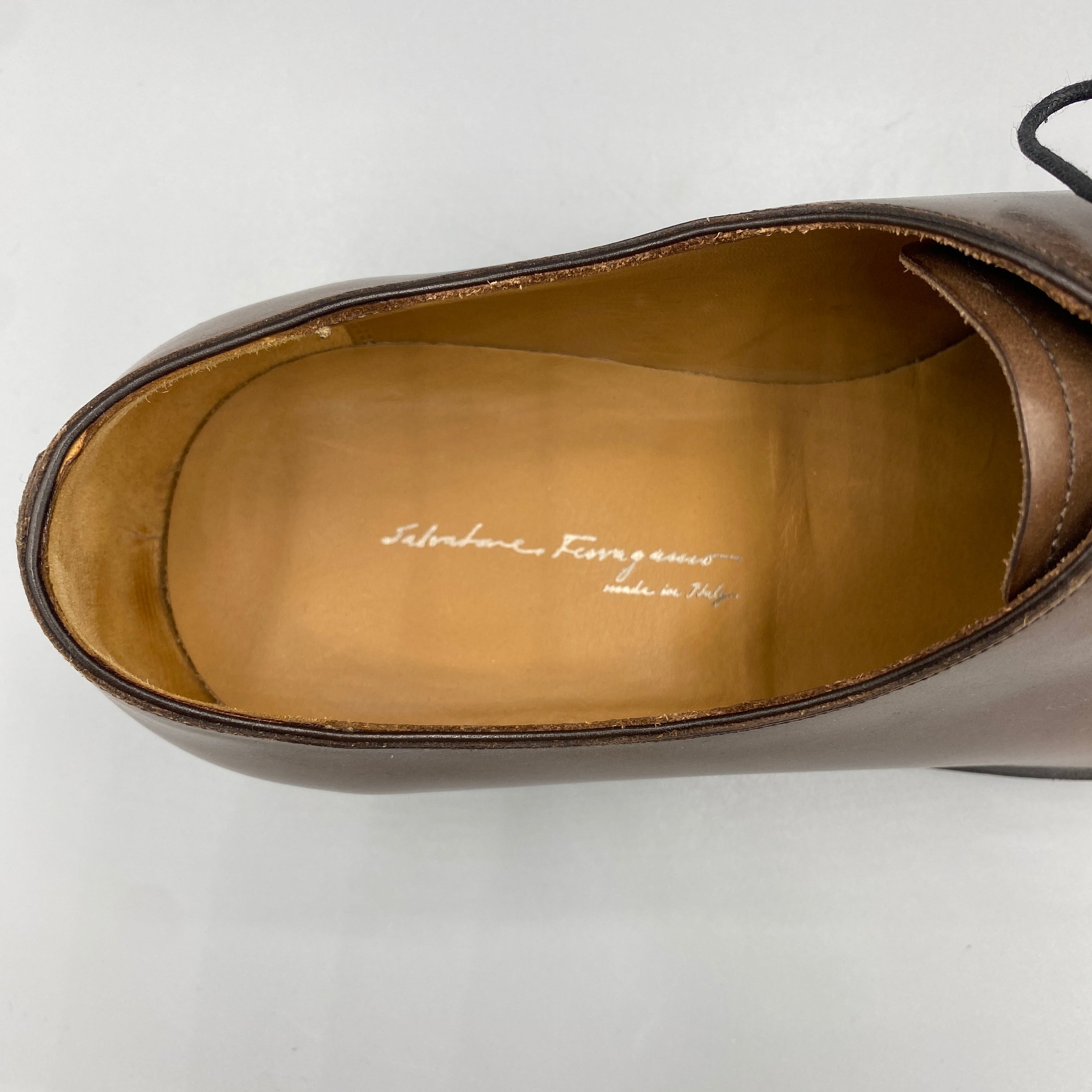 Richelieu Ferragamo marron