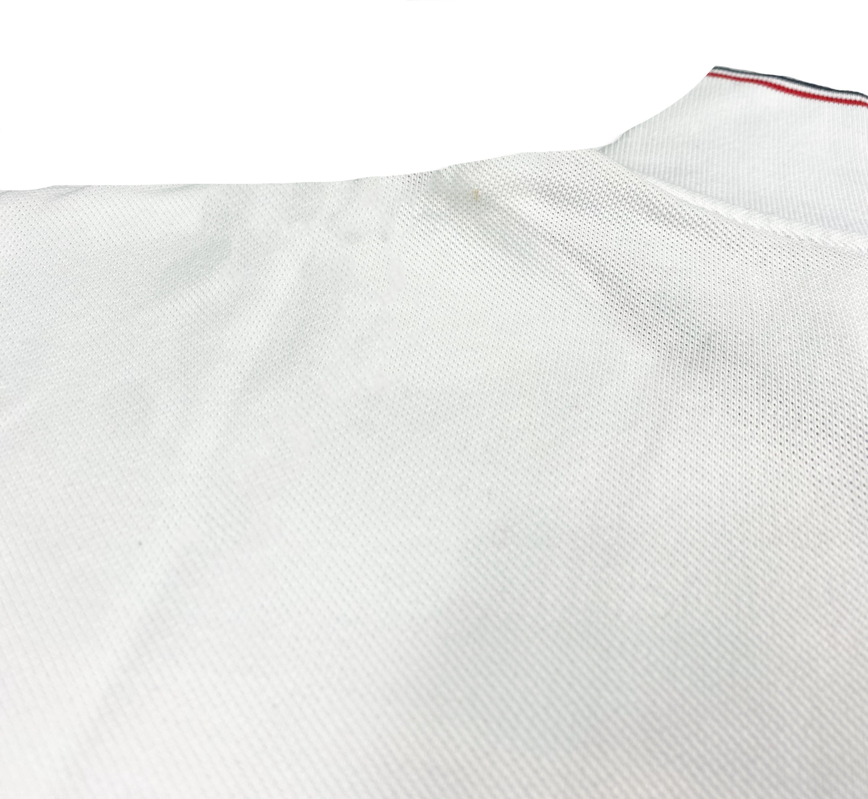 Polo blanc Moncler