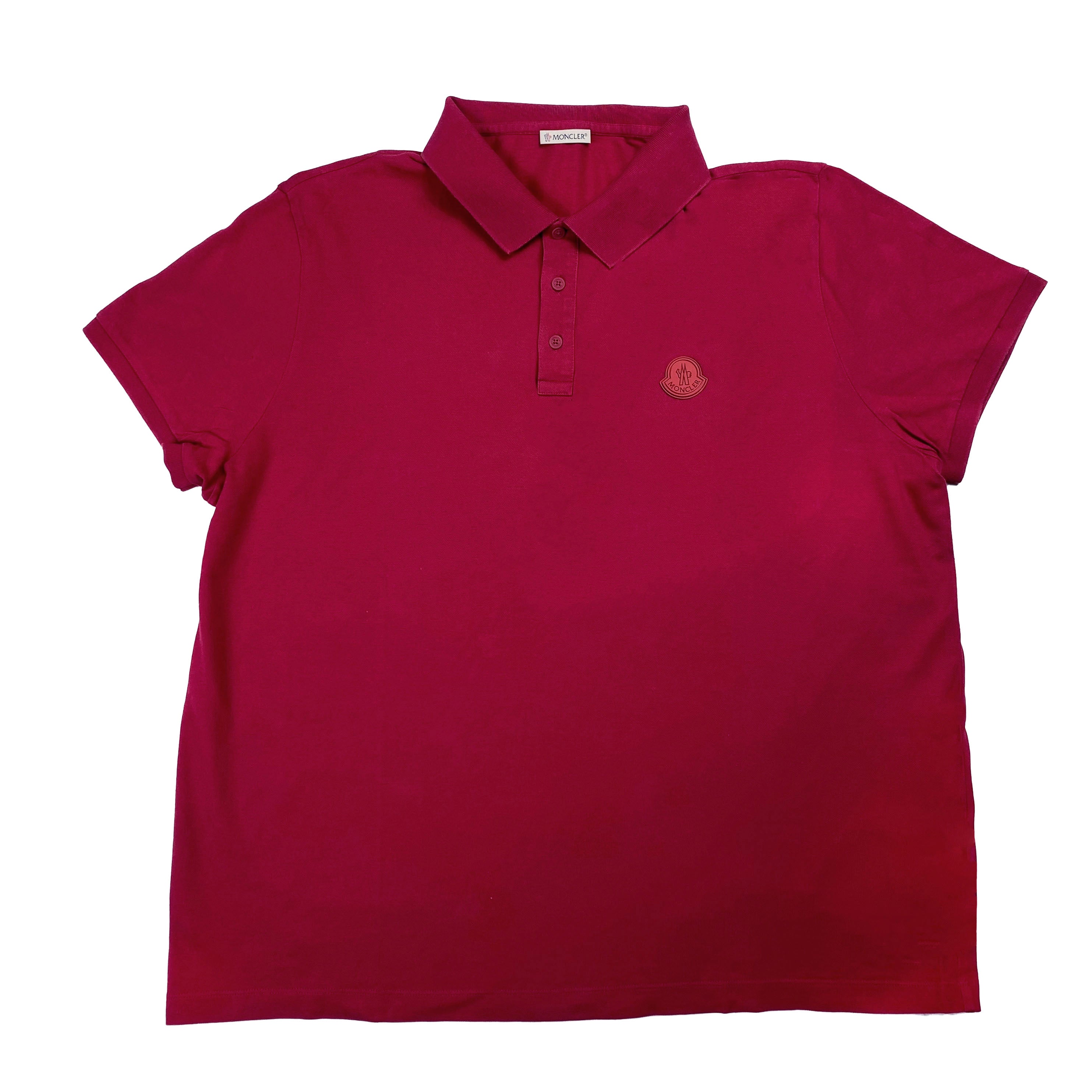 Polo framboise Moncler
