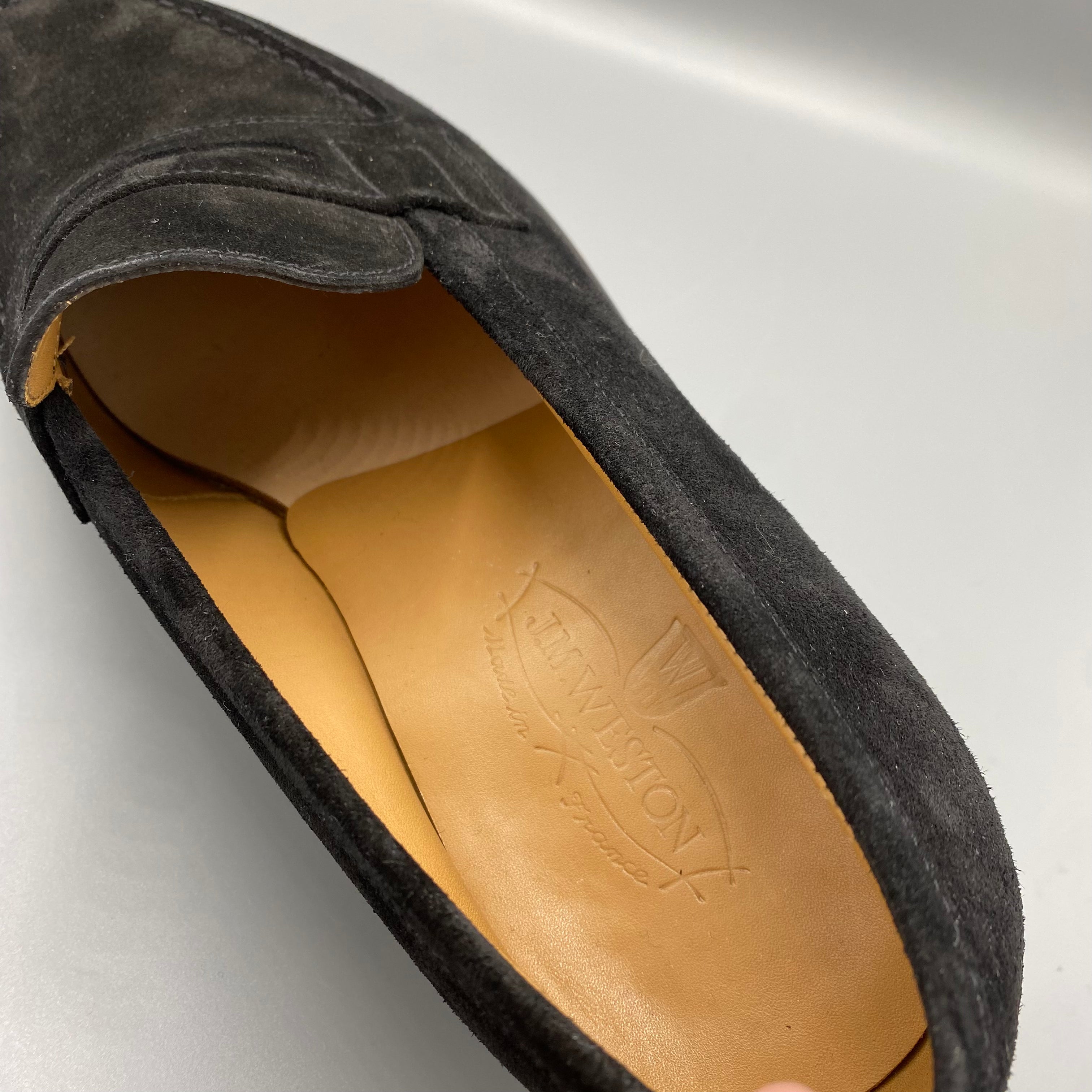 Mocassins en daim J.M Weston