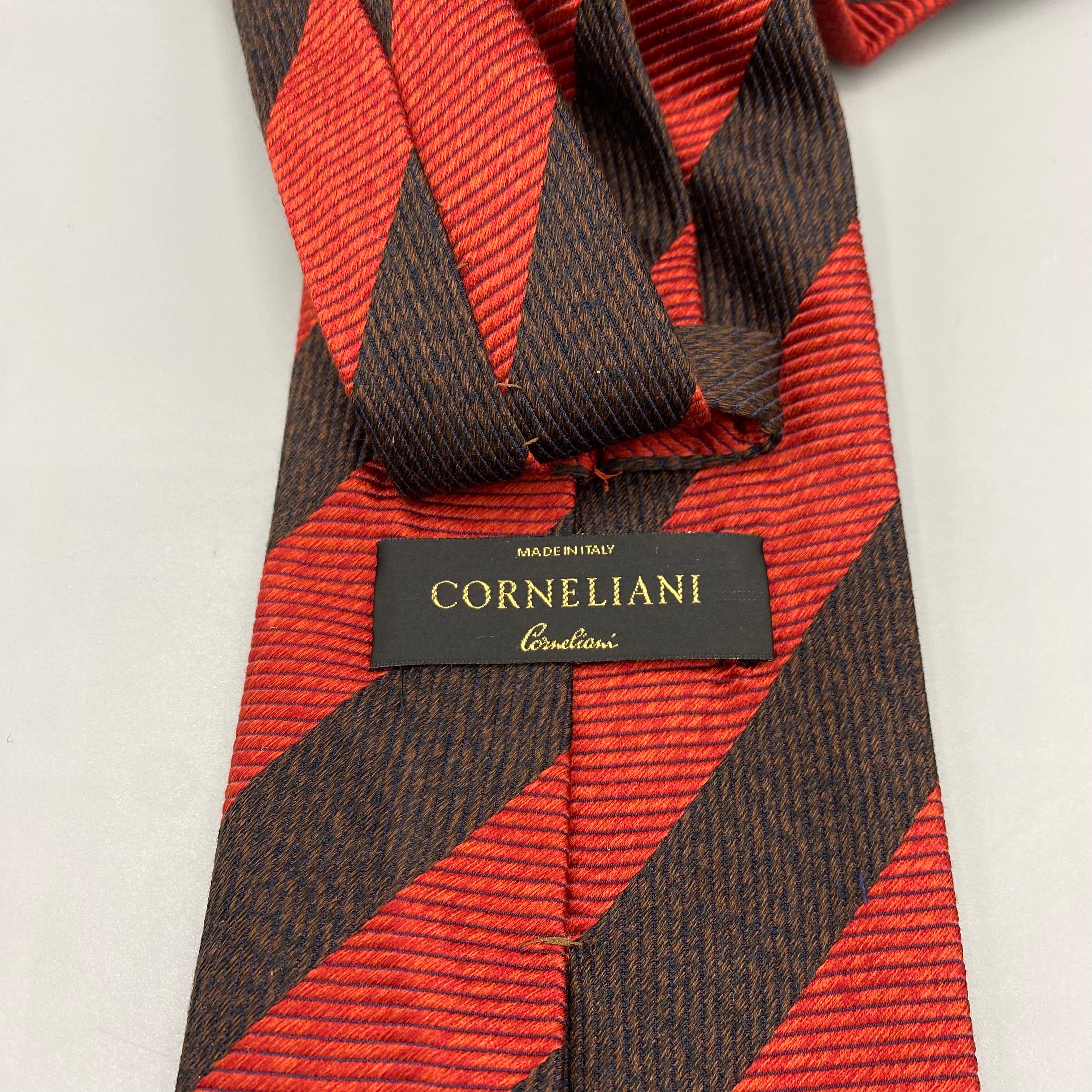 Cravate à rayures Corneliani
