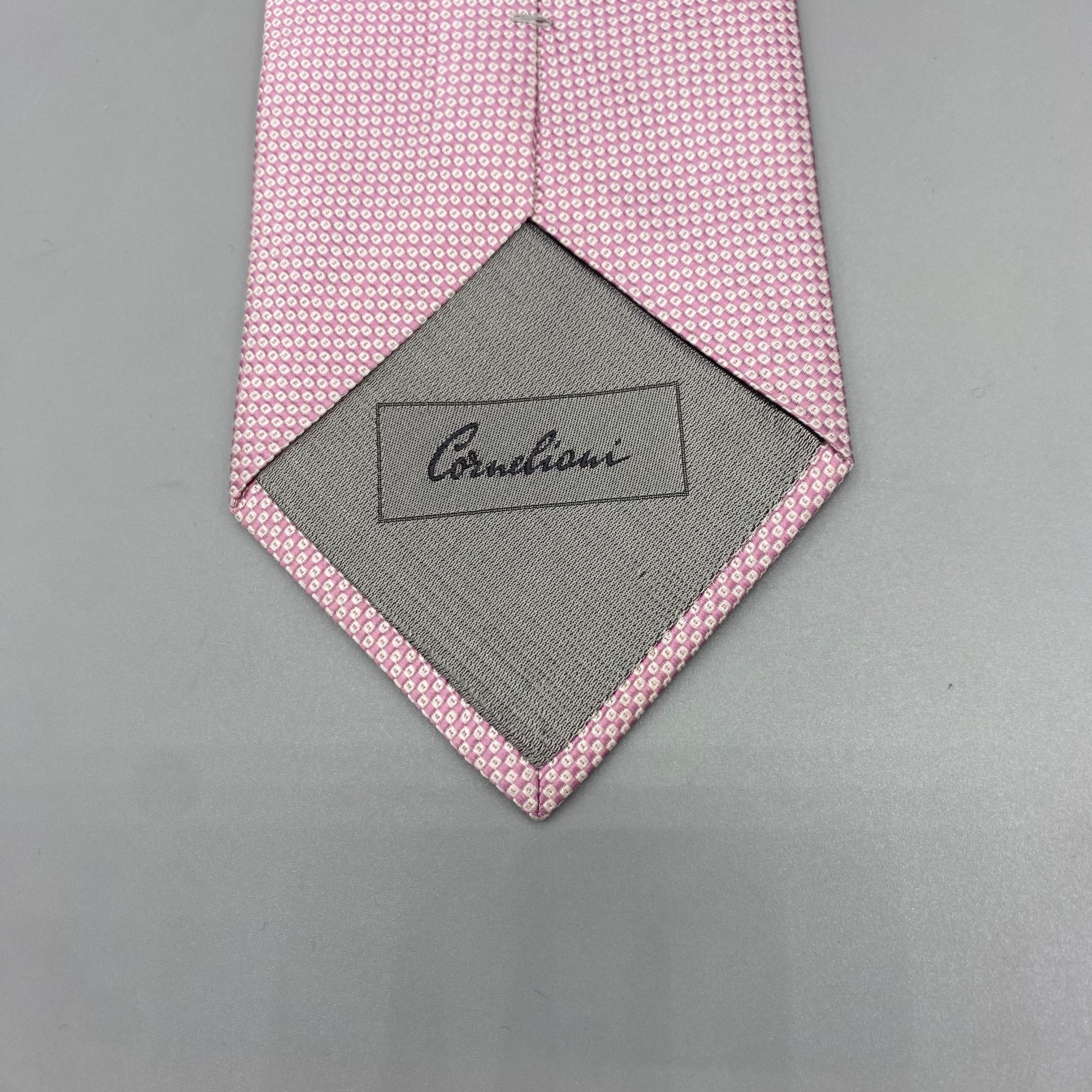 Cravate rose Corneliani