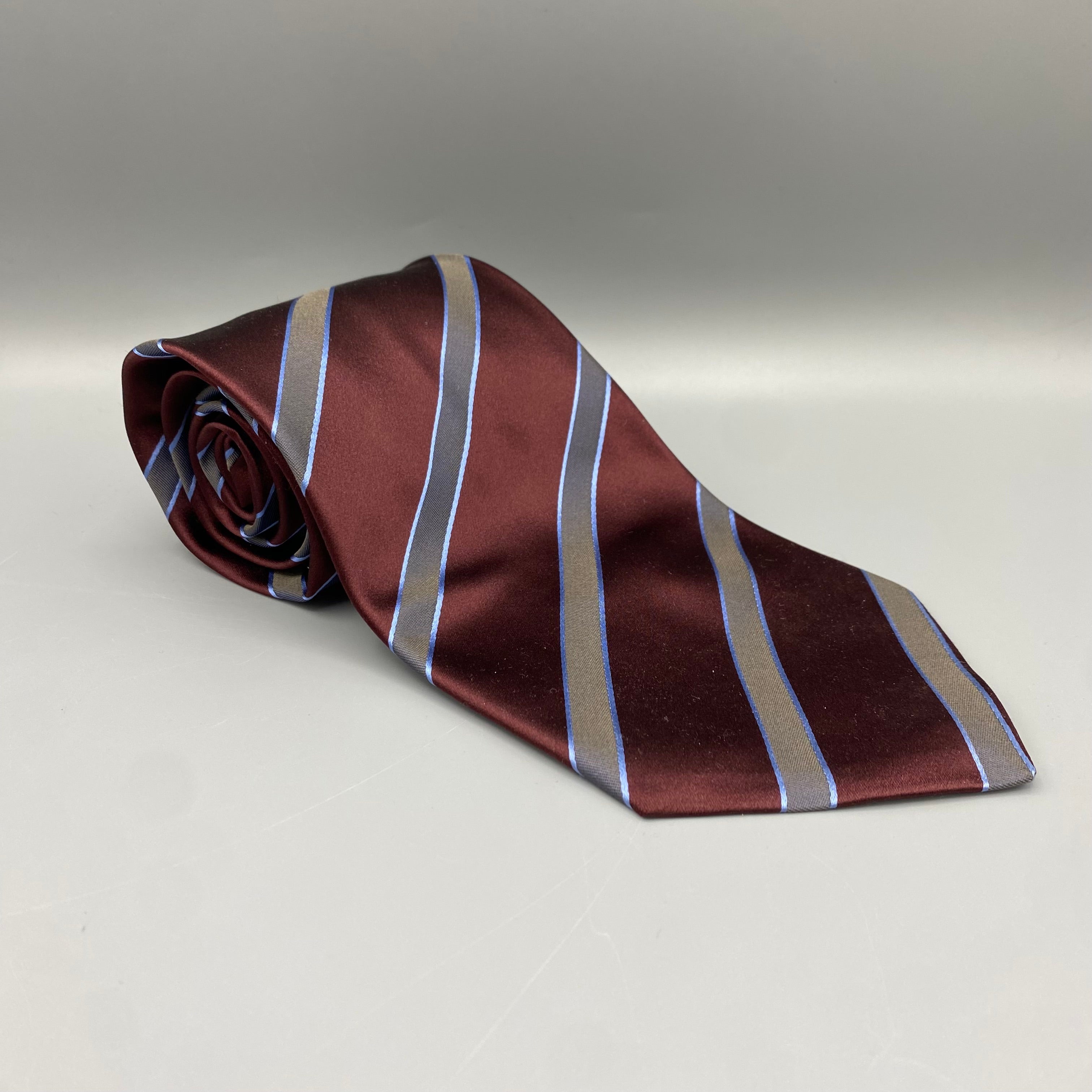 Cravate bordeaux Kiton