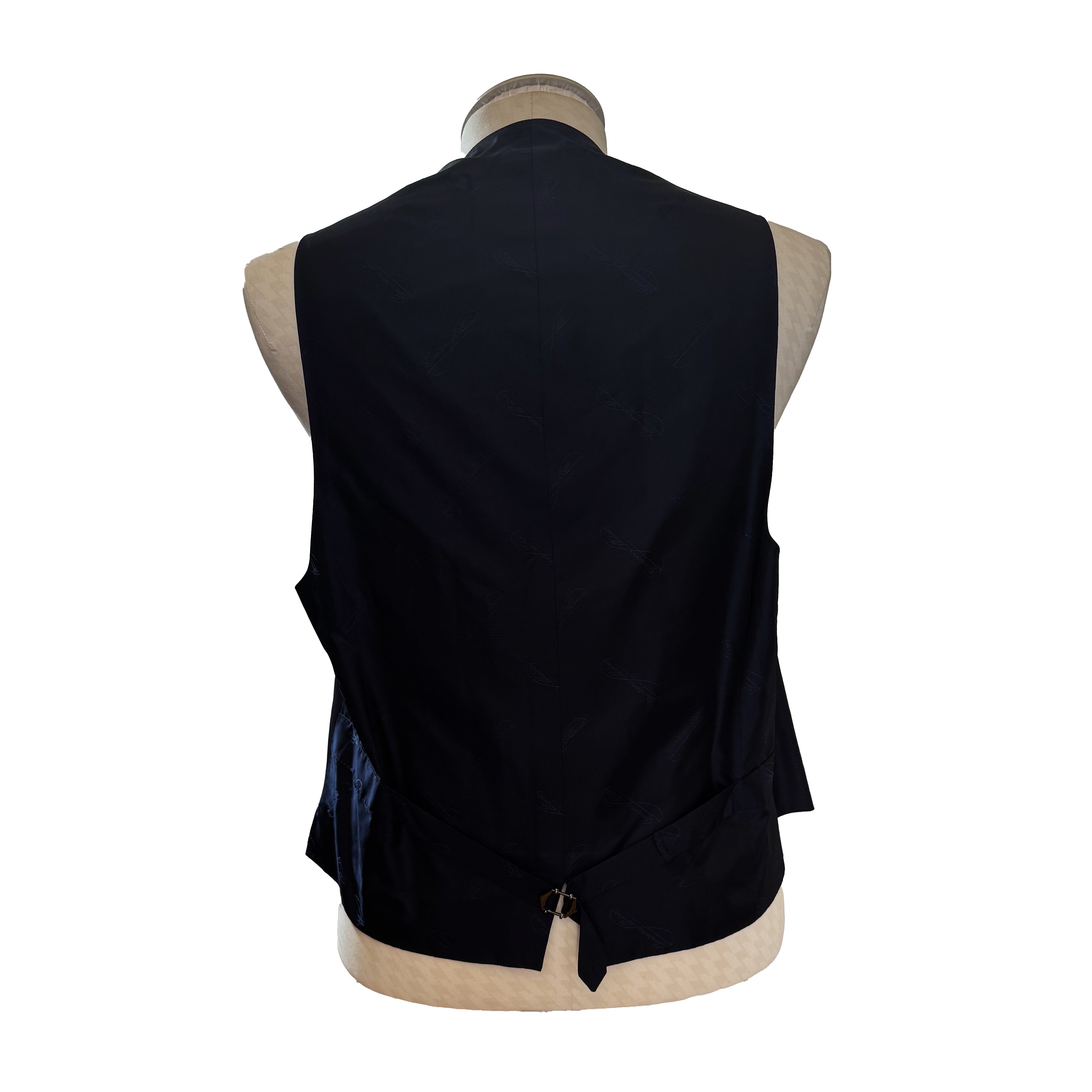 Veste & gilet de costume Gaetano Aloisio bleu marine
