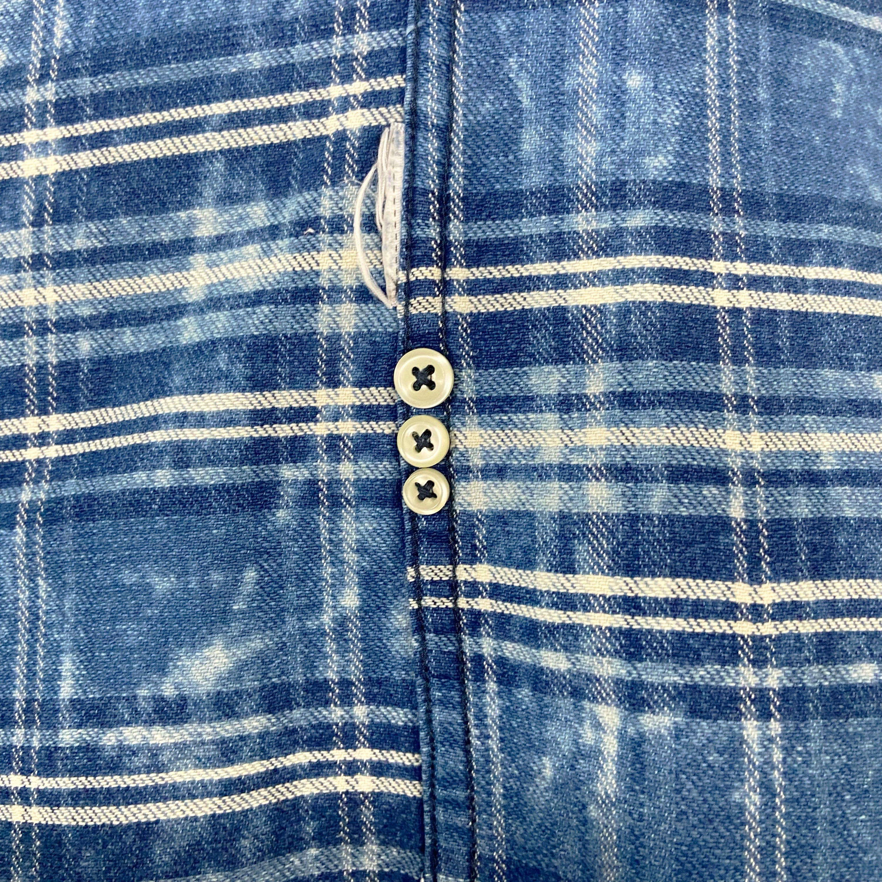 Chemise bleu à carreaux Ralph Lauren