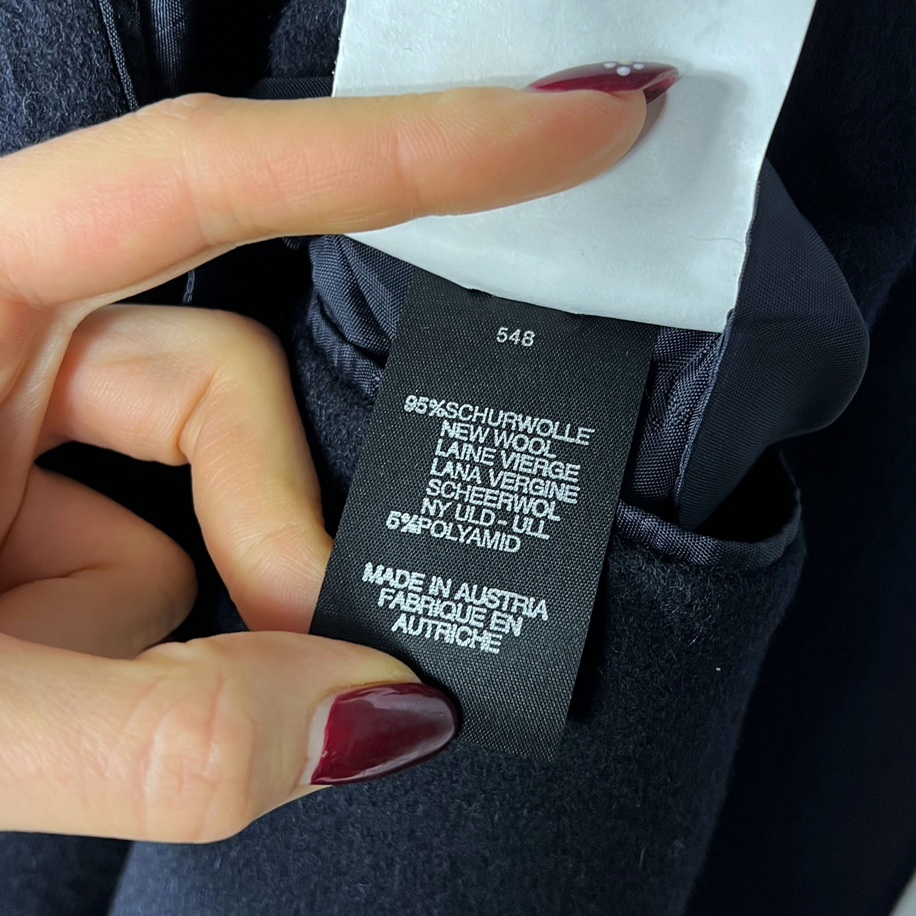 Manteau droit loden Burberrys'