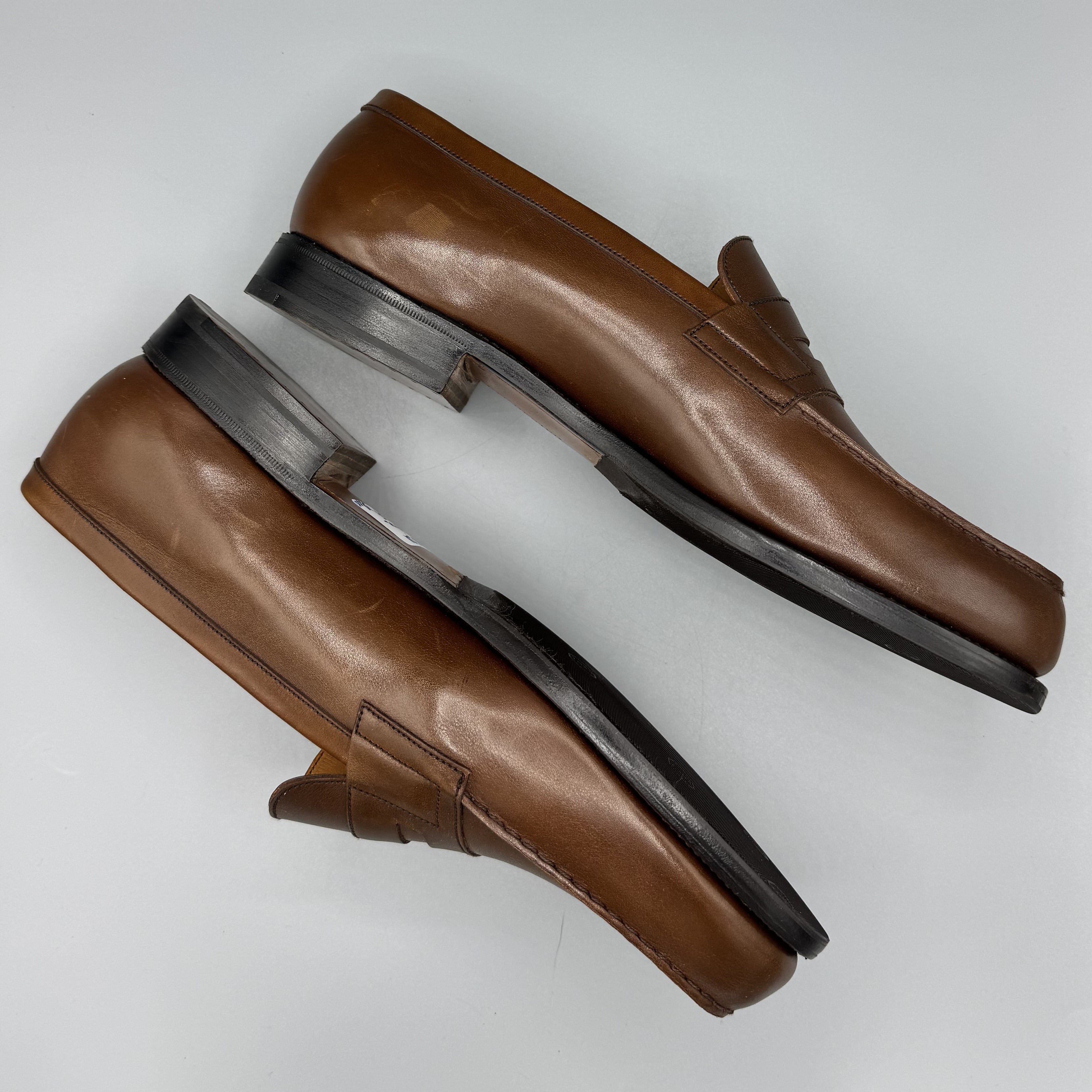 Mocassins J.M. Weston 180 marron