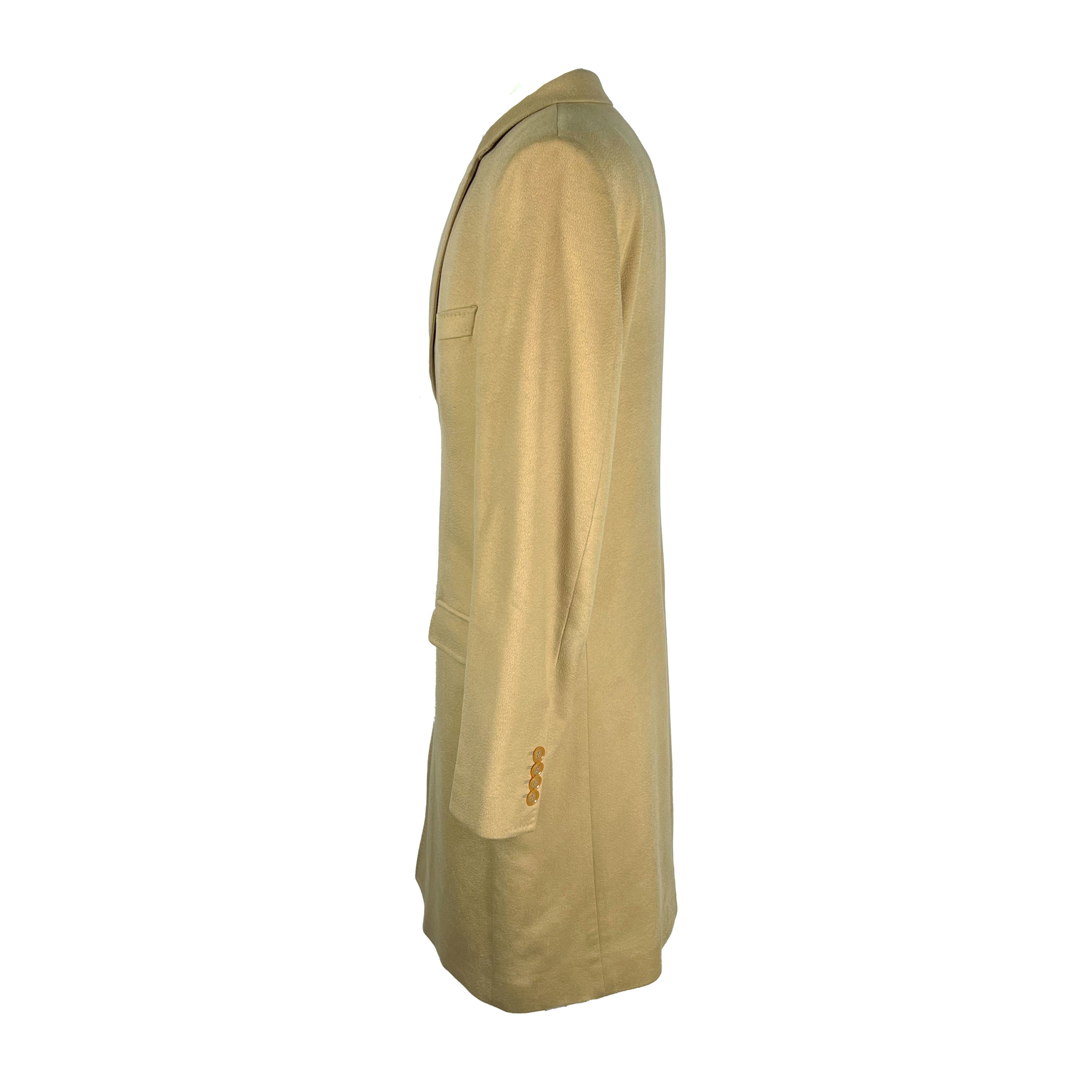 Manteau cachemire camel Dolce&Gabbana