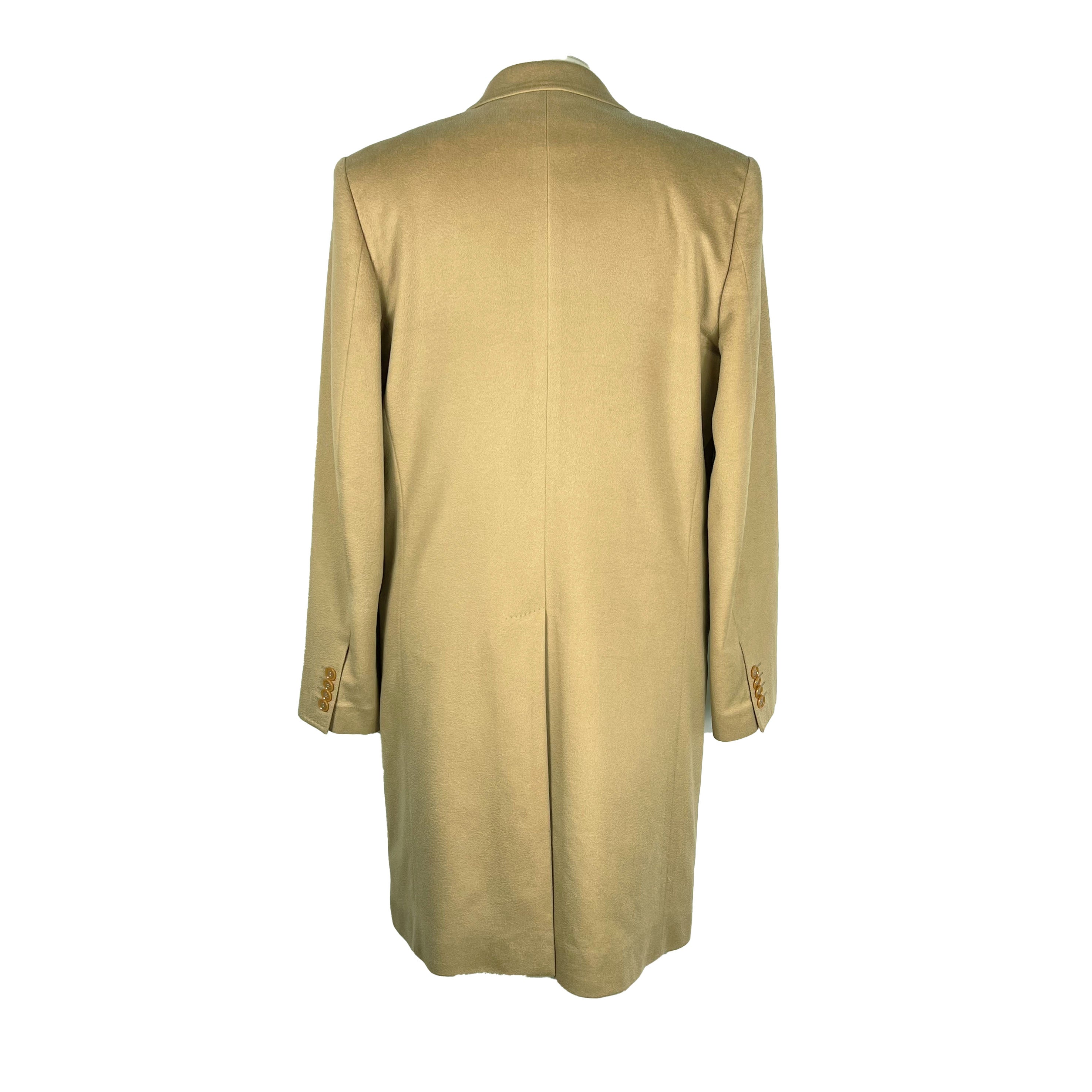 Manteau cachemire camel Dolce&Gabbana