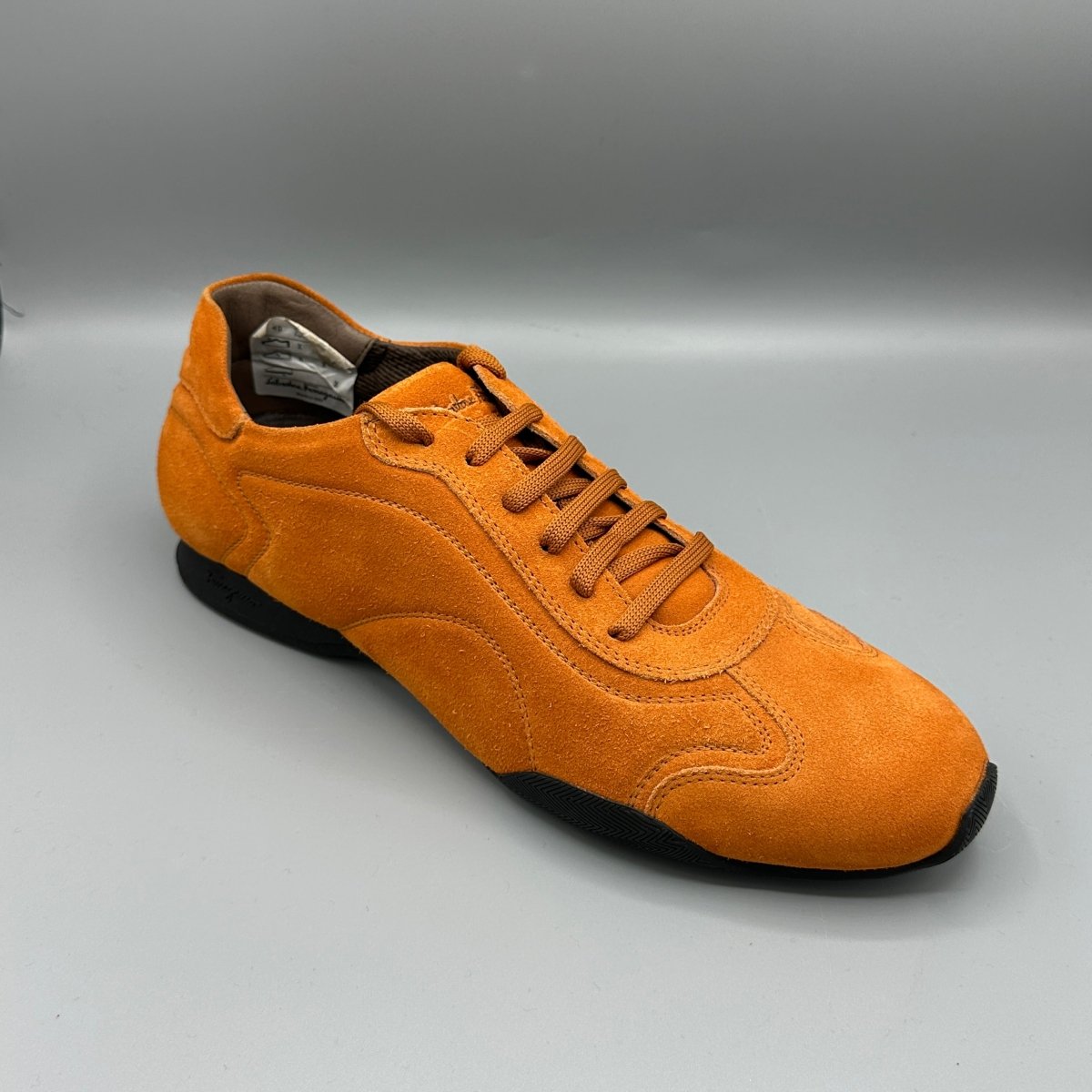 Baskets orange Ferragamo - Le Beau Gustave