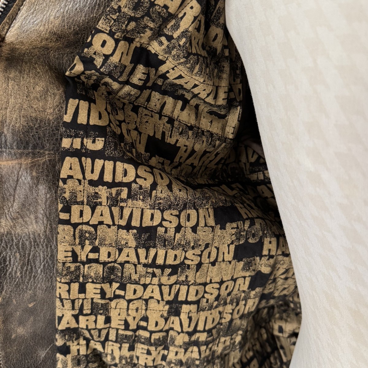 Blouson en cuir Harley-Davidson 100e anniversaire Legends Live - Le Beau Gustave