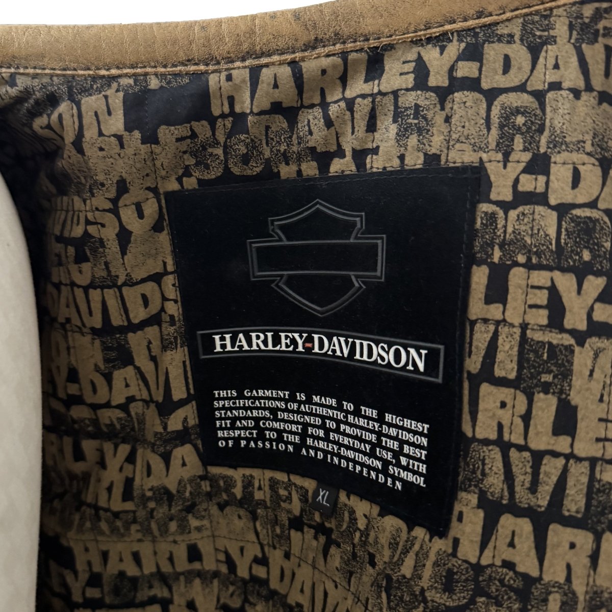 Blouson en cuir Harley-Davidson 100e anniversaire Legends Live - Le Beau Gustave