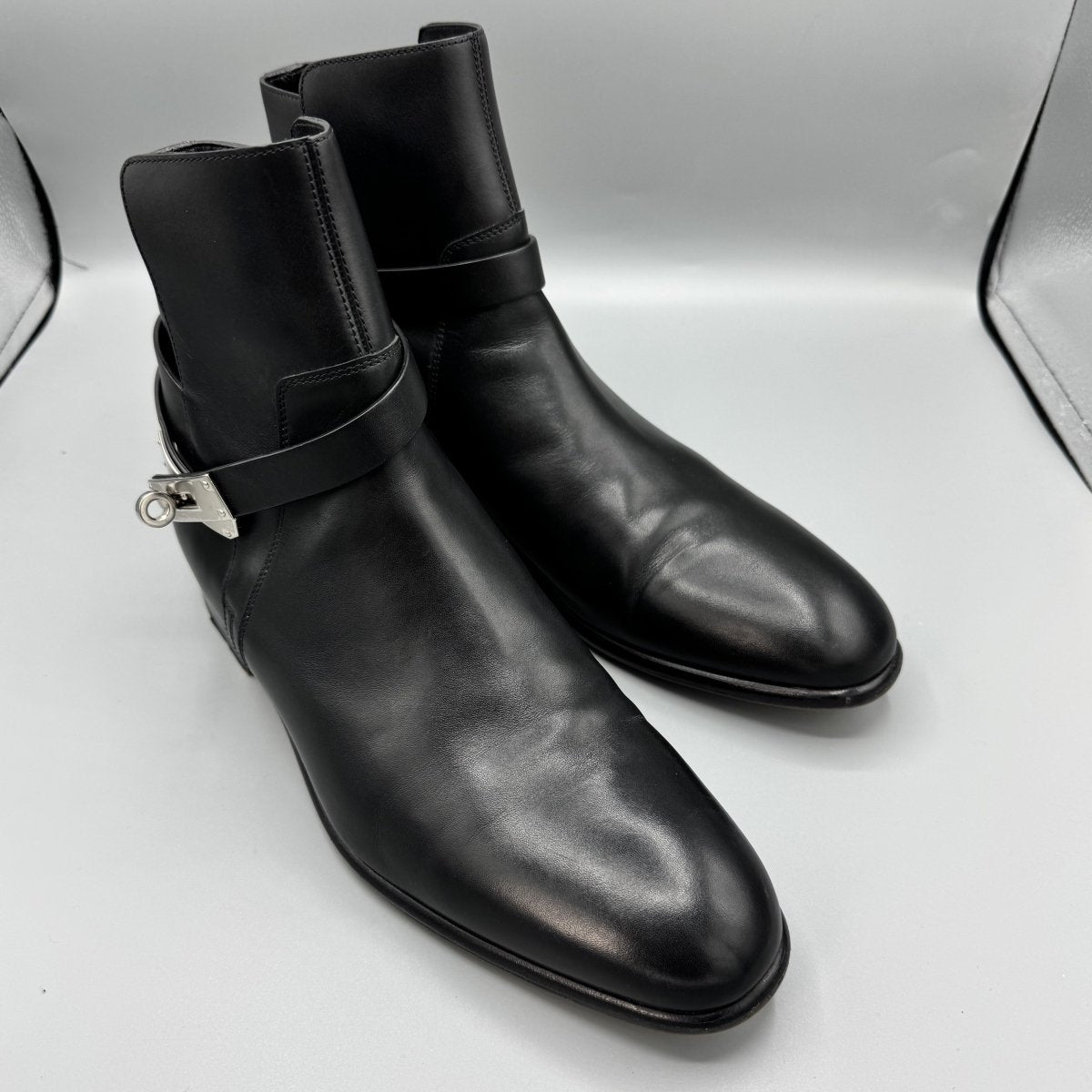 Bottines Fortune Hermès noires - Le Beau Gustave