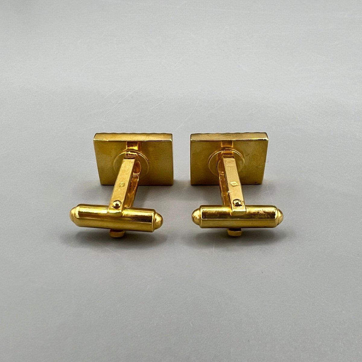 Boutons de manchette dorés - Le Beau Gustave