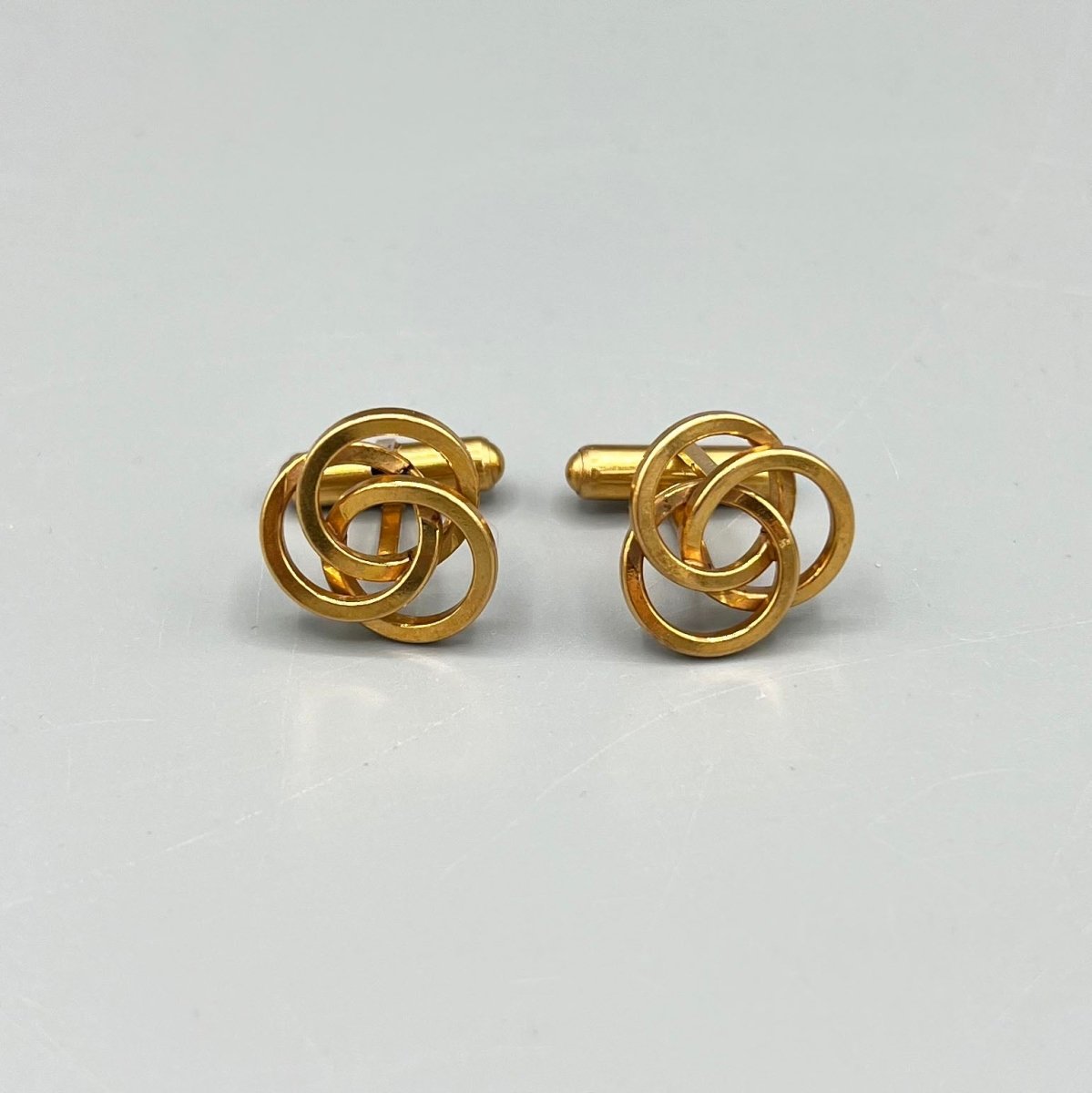 Boutons de manchette dorés Dial - Le Beau Gustave