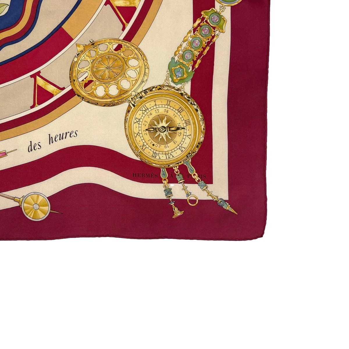 Carré Hermès - La ronde des heures - Le Beau Gustave