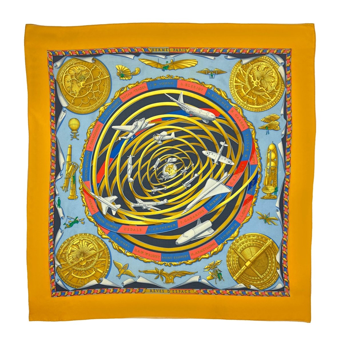 Carré Hermès - Rêves d'espace - Le Beau Gustave