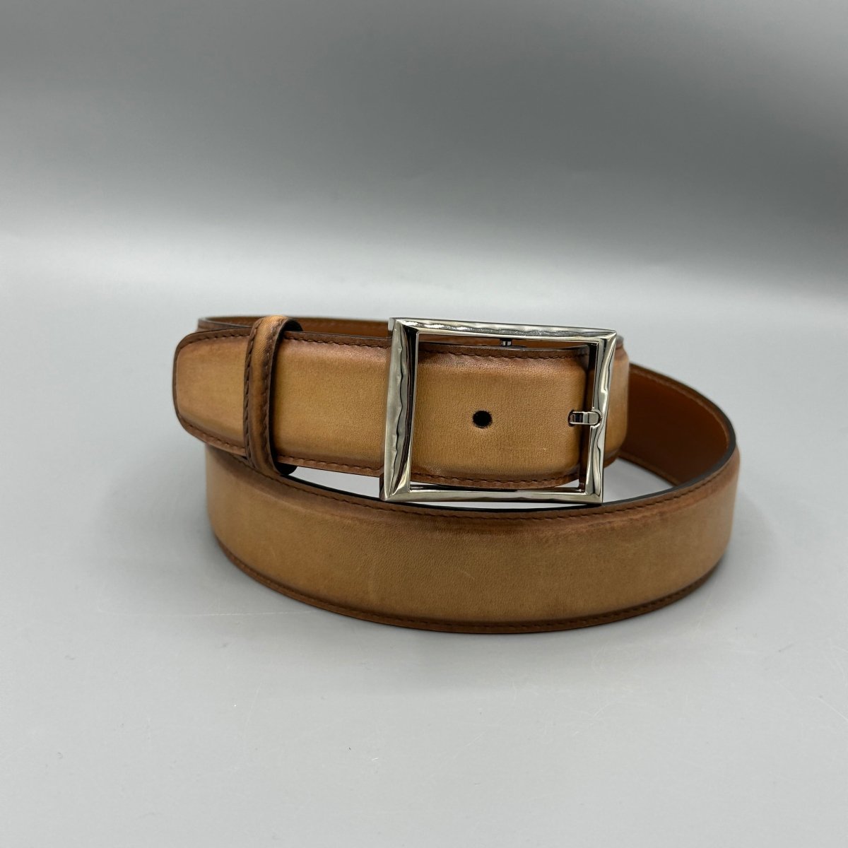 Ceinture beige Berluti - Le Beau Gustave
