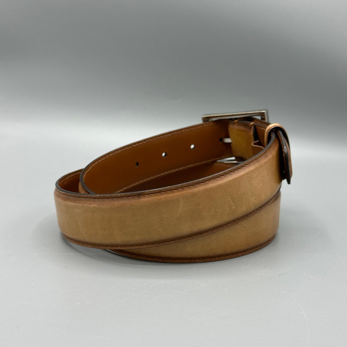 Ceinture beige Berluti - Le Beau Gustave