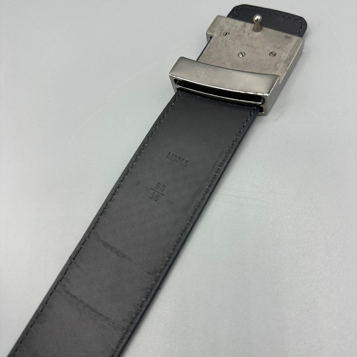 Ceinture damier Louis Vuitton - Le Beau Gustave