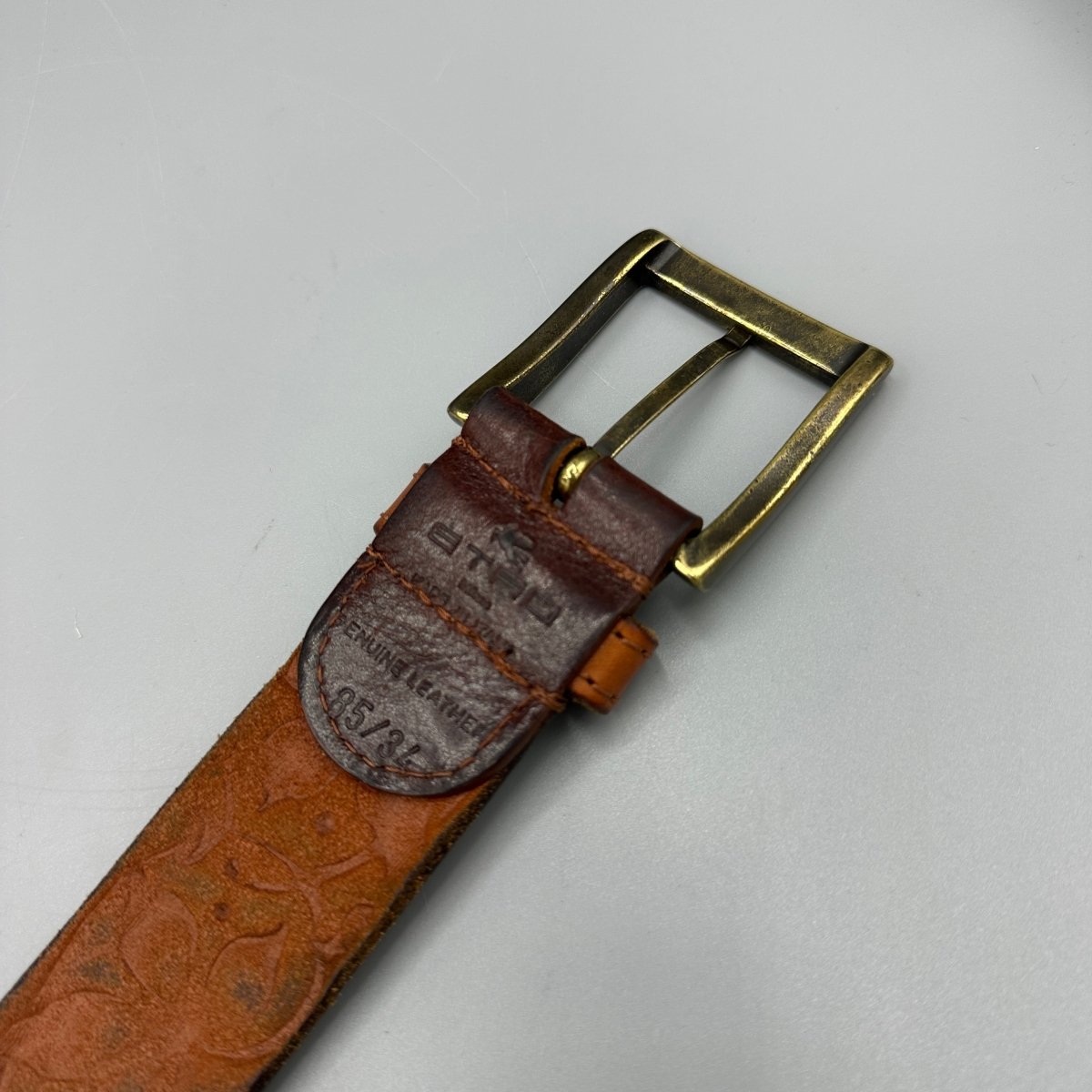 Ceinture marron Étro - Le Beau Gustave