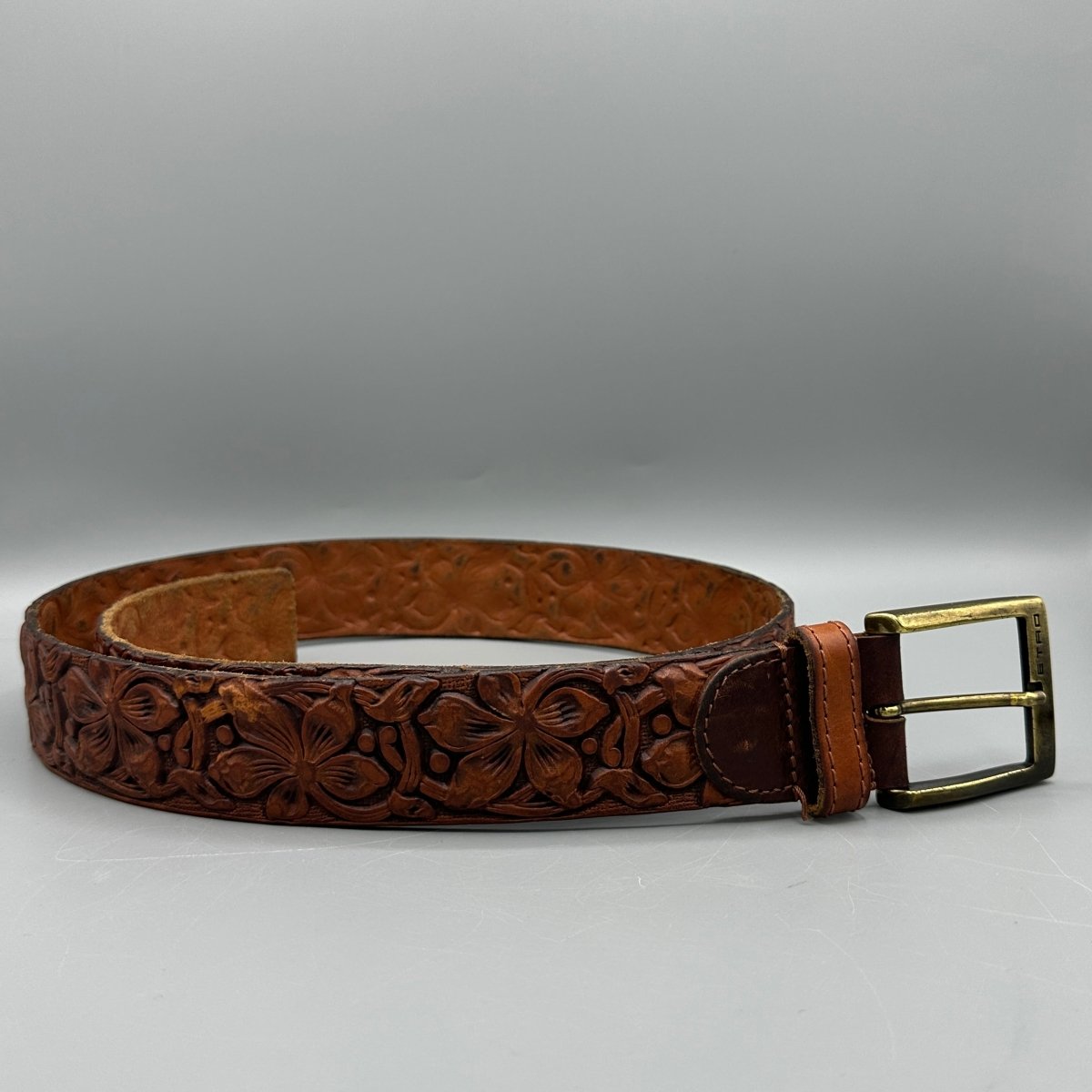 Ceinture marron Étro - Le Beau Gustave