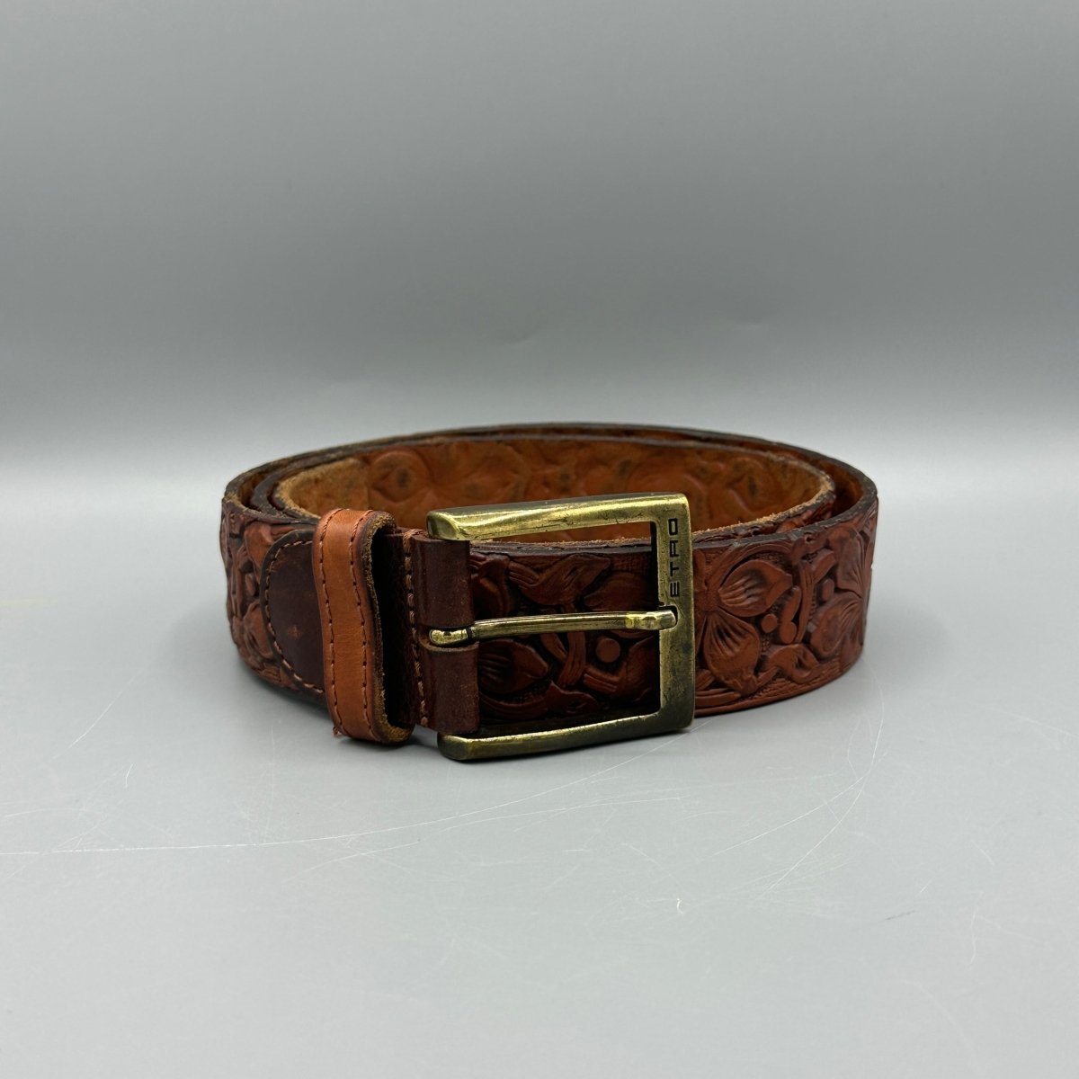Ceinture marron Étro - Le Beau Gustave