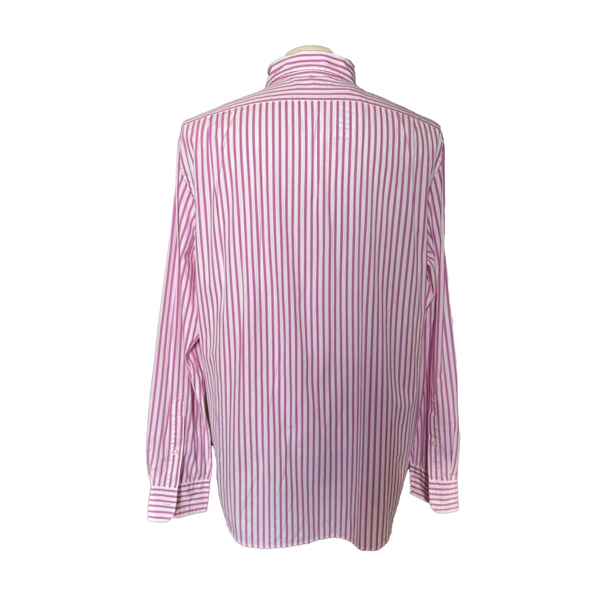 Chemise Purple Label Ralph Lauren rayée rose et blanche - Le Beau Gustave