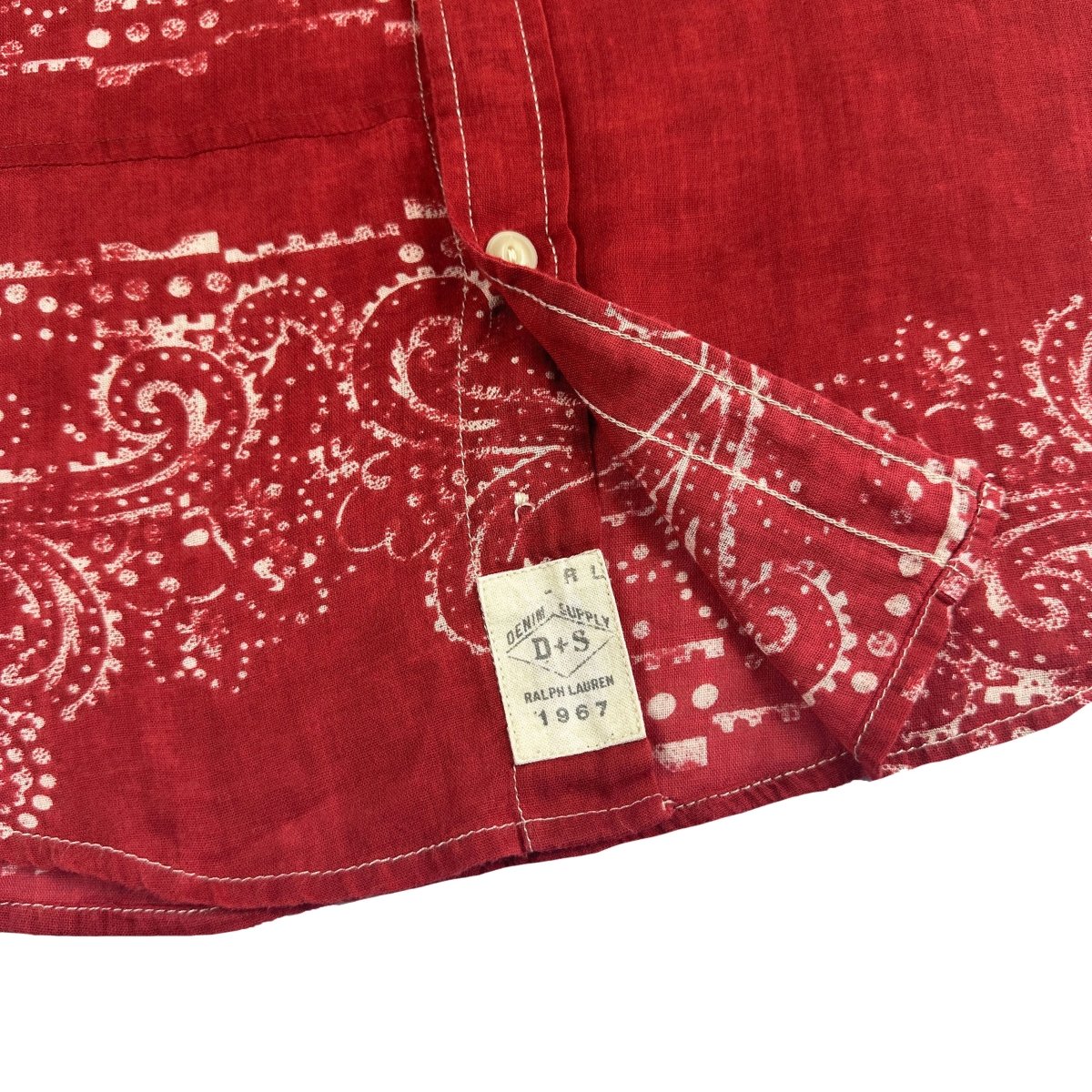 Chemise rouge Denim & Supply Ralph Lauren - Le Beau Gustave