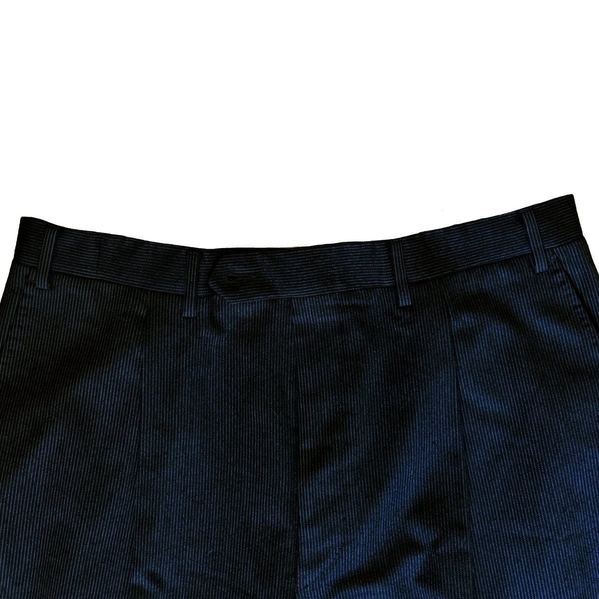 Costume 2 pièces Christian Dior bleu marine finement rayé - Le Beau Gustave