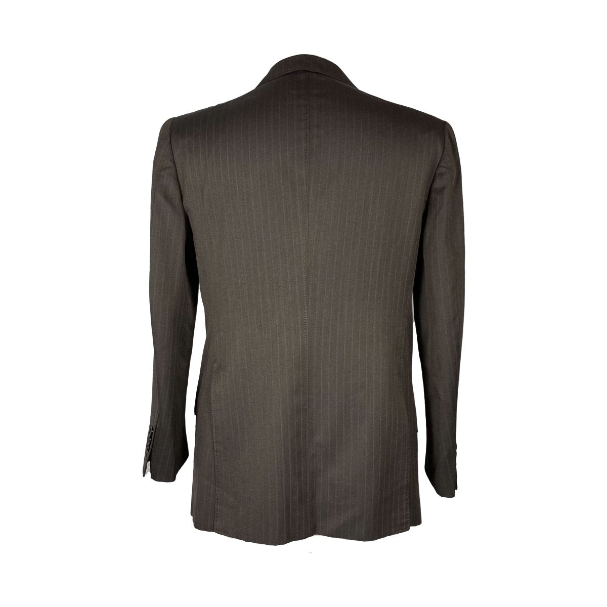 Costume brun à rayures GAETANO ALOISIO - Le Beau Gustave