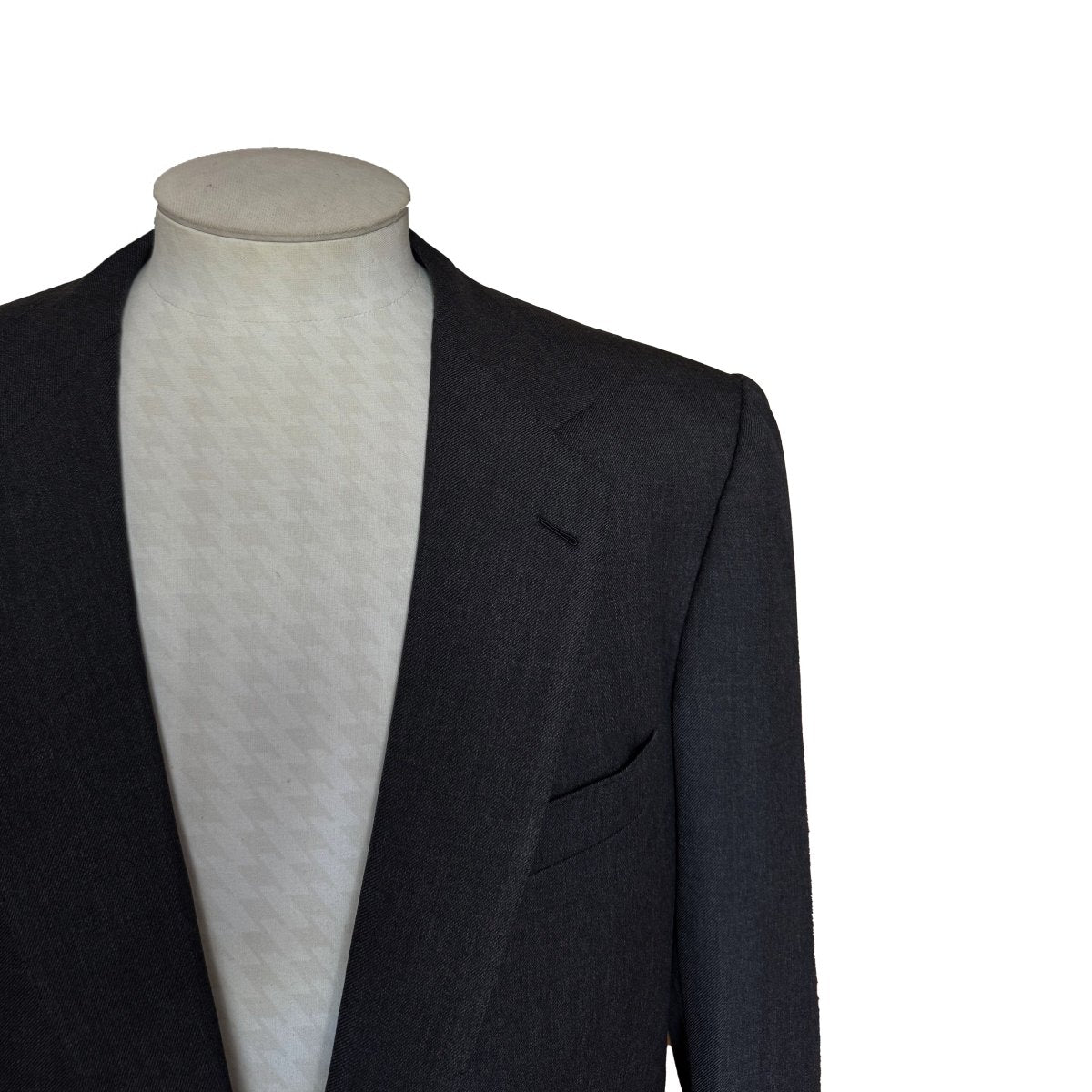 Costume Cifonelli sur mesure gris acier - Le Beau Gustave