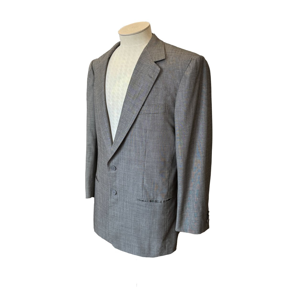 Costume Cifonelli sur mesure gris chiné - Le Beau Gustave