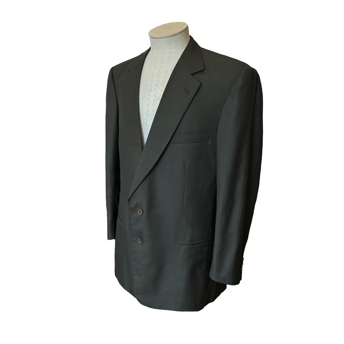 Costume Cifonelli sur mesure vert foncé uni - Le Beau Gustave