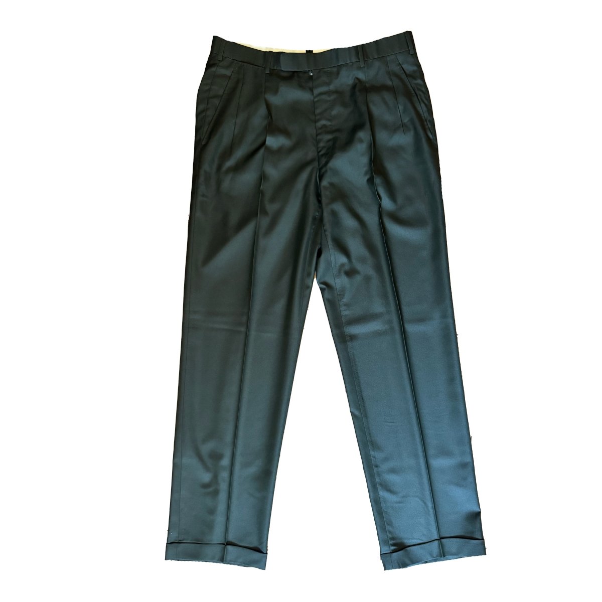 Costume Cifonelli sur mesure vert foncé uni - Le Beau Gustave