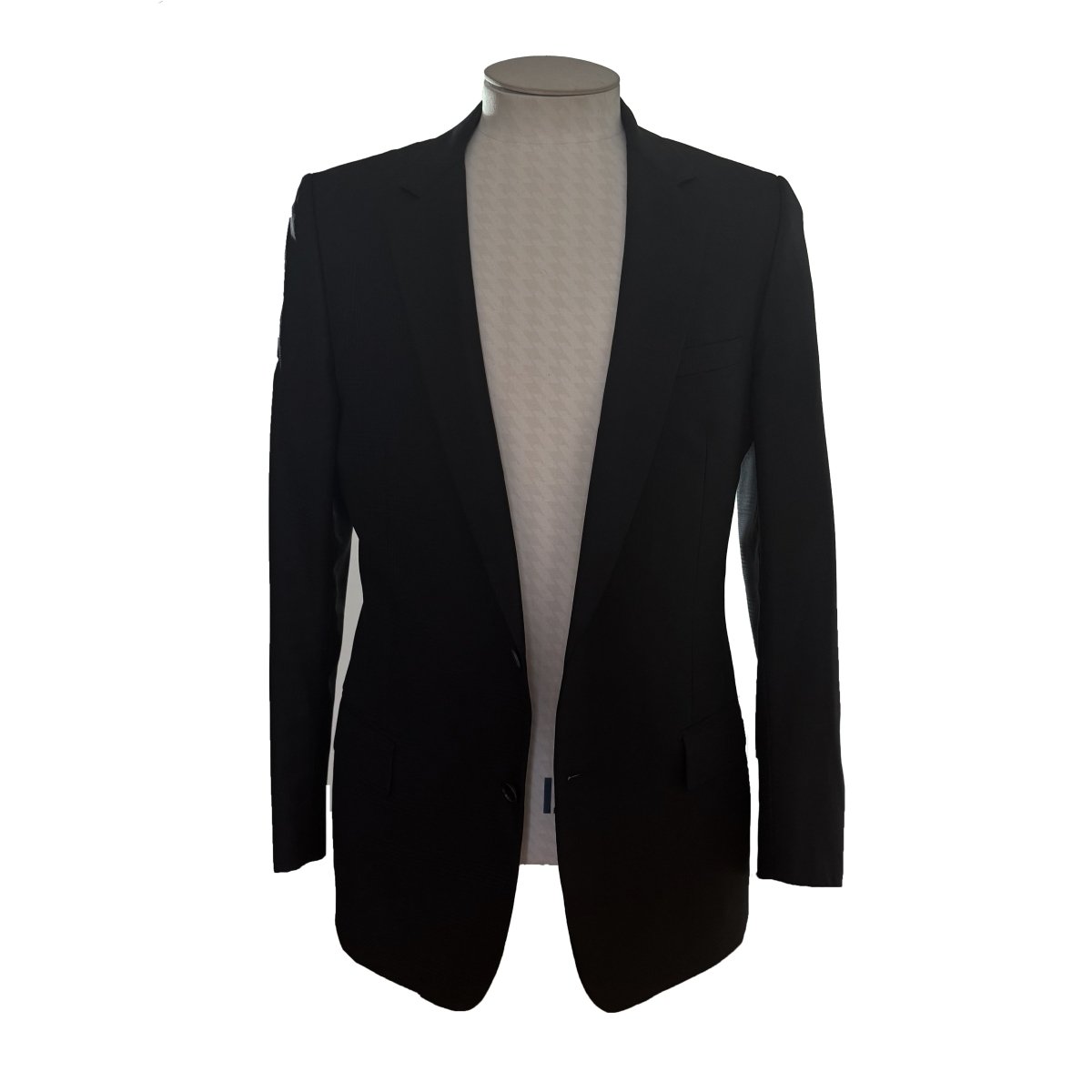 Costume Dior anthracite Prince de Galles ton sur ton - Le Beau Gustave