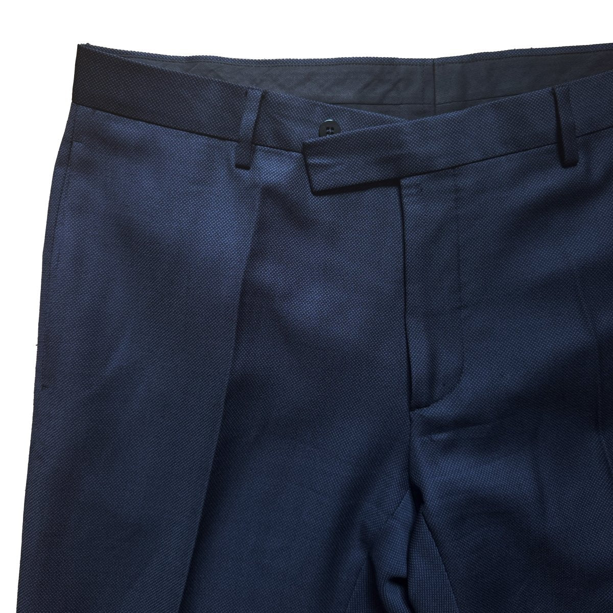 Costume Dior bleu marine à tissu texturé - Le Beau Gustave